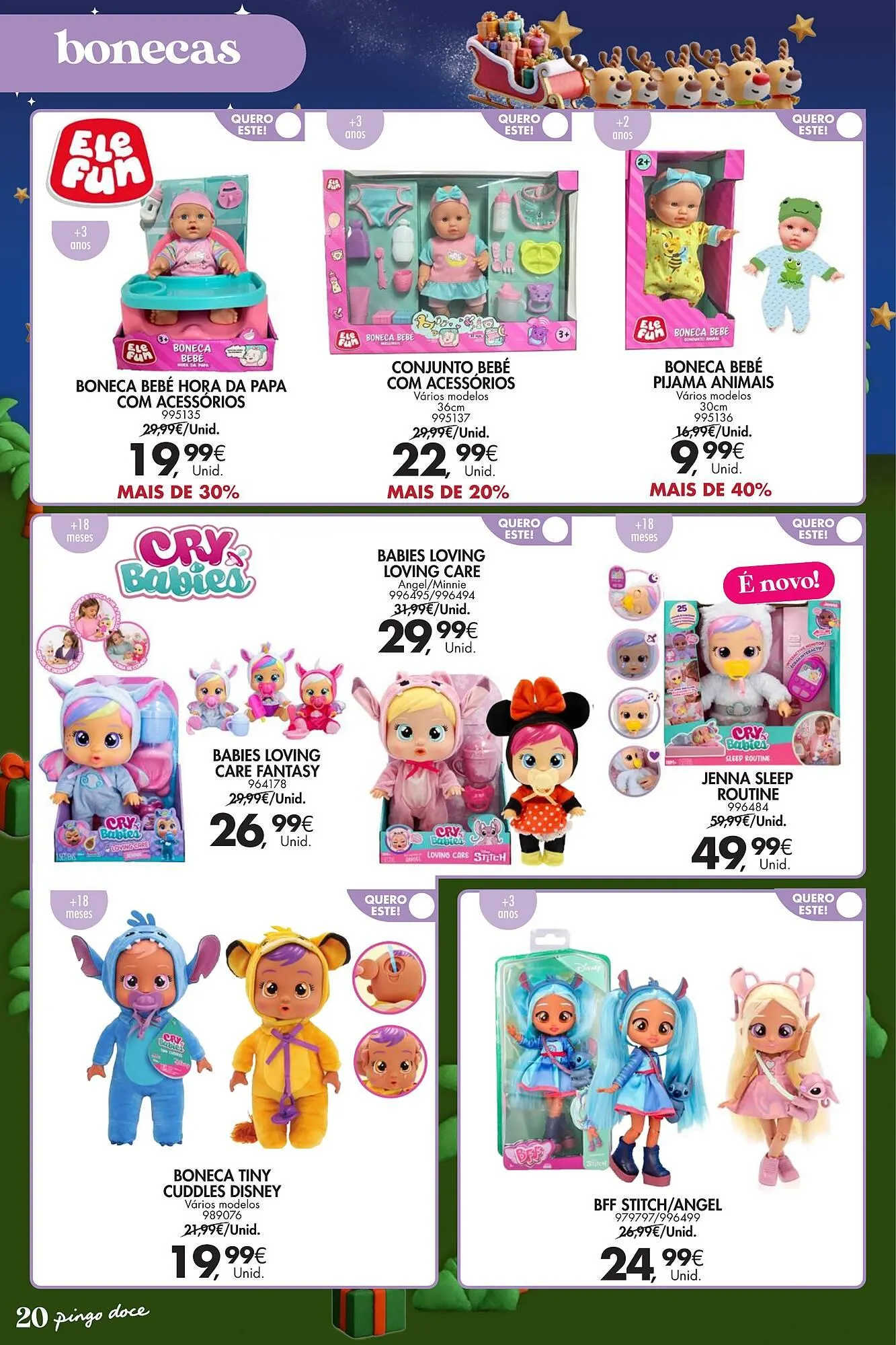 Folheto Folheto Pingo Doce de 18 de novembro até 5 de janeiro 2026 - Pagina 20