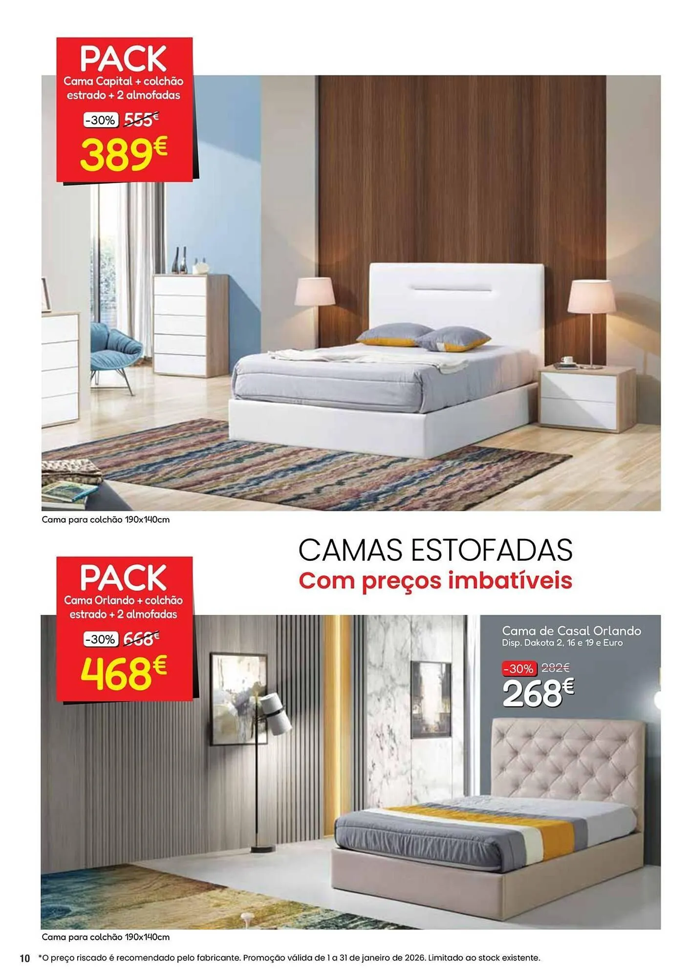 Folheto Folheto Hiper Centro do Móvel de 6 de janeiro até 31 de janeiro 2026 - Pagina 10