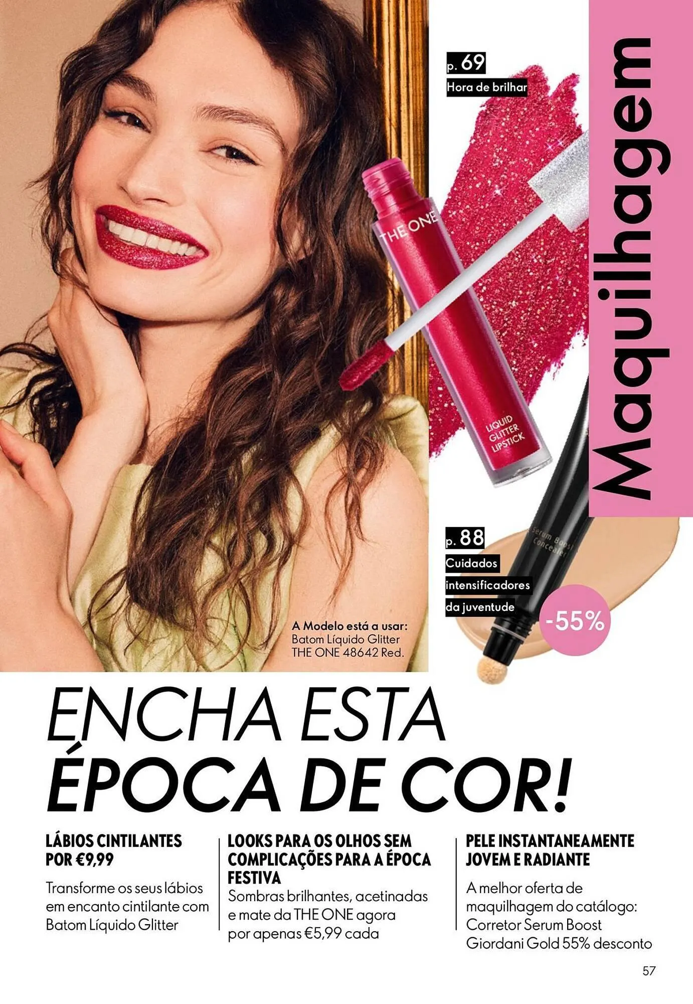 Folheto Catálogo Oriflame de 3 de dezembro até 22 de dezembro 2025 - Pagina 57