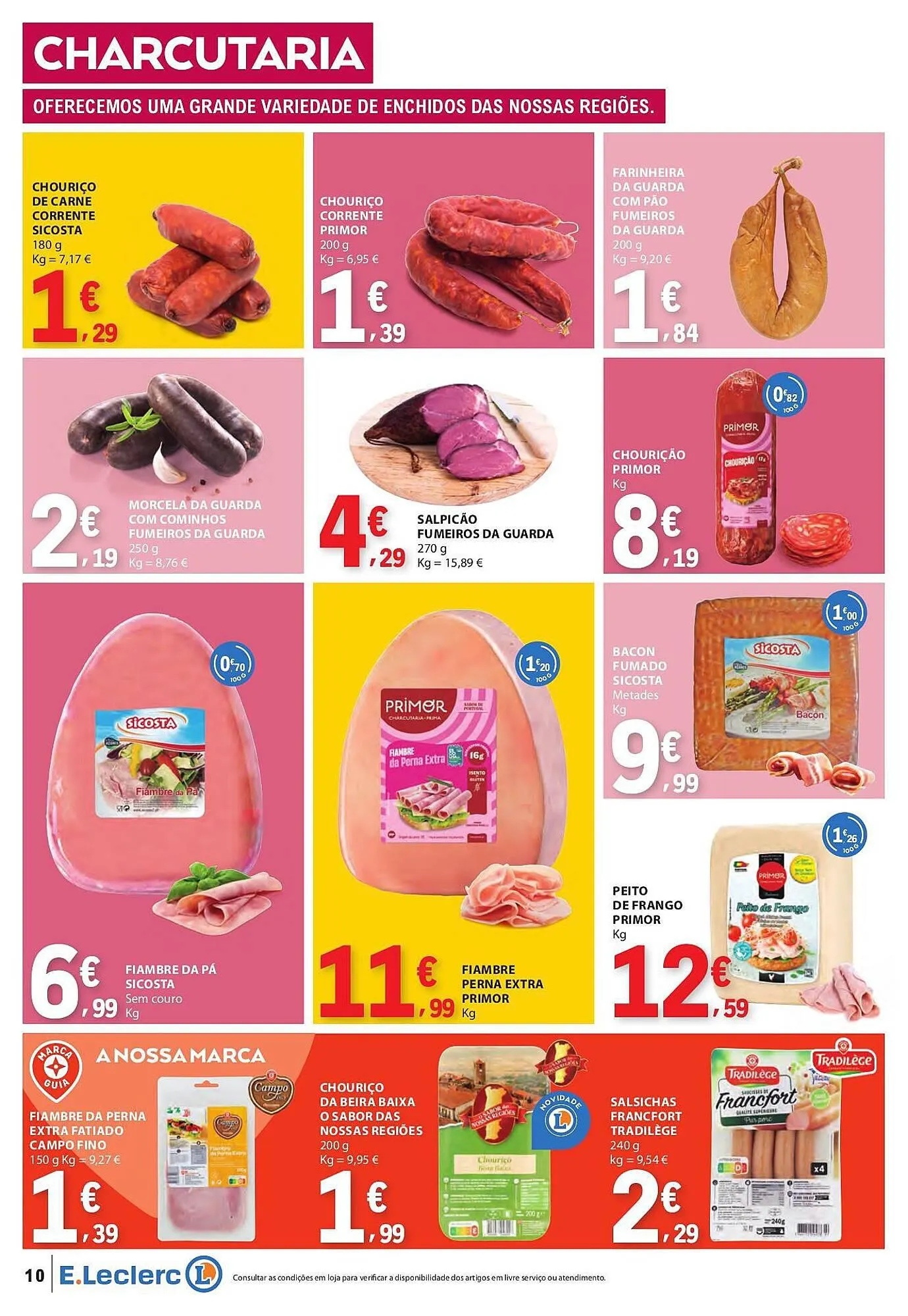 Folheto Folheto E.Leclerc de 29 de janeiro até 4 de fevereiro 2026 - Pagina 10