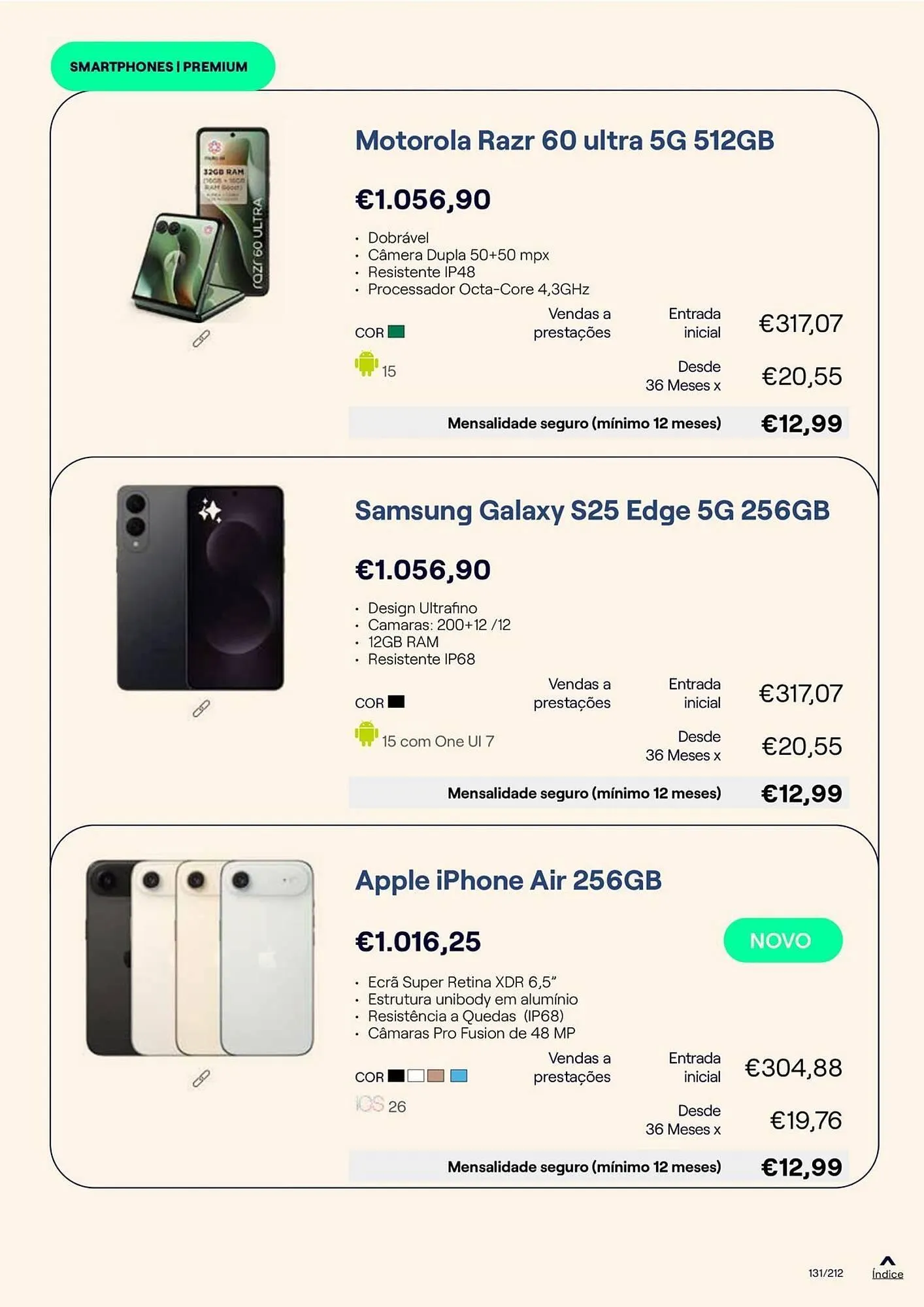 Folheto Catálogo MEO de 20 de outubro até 31 de dezembro 2025 - Pagina 131