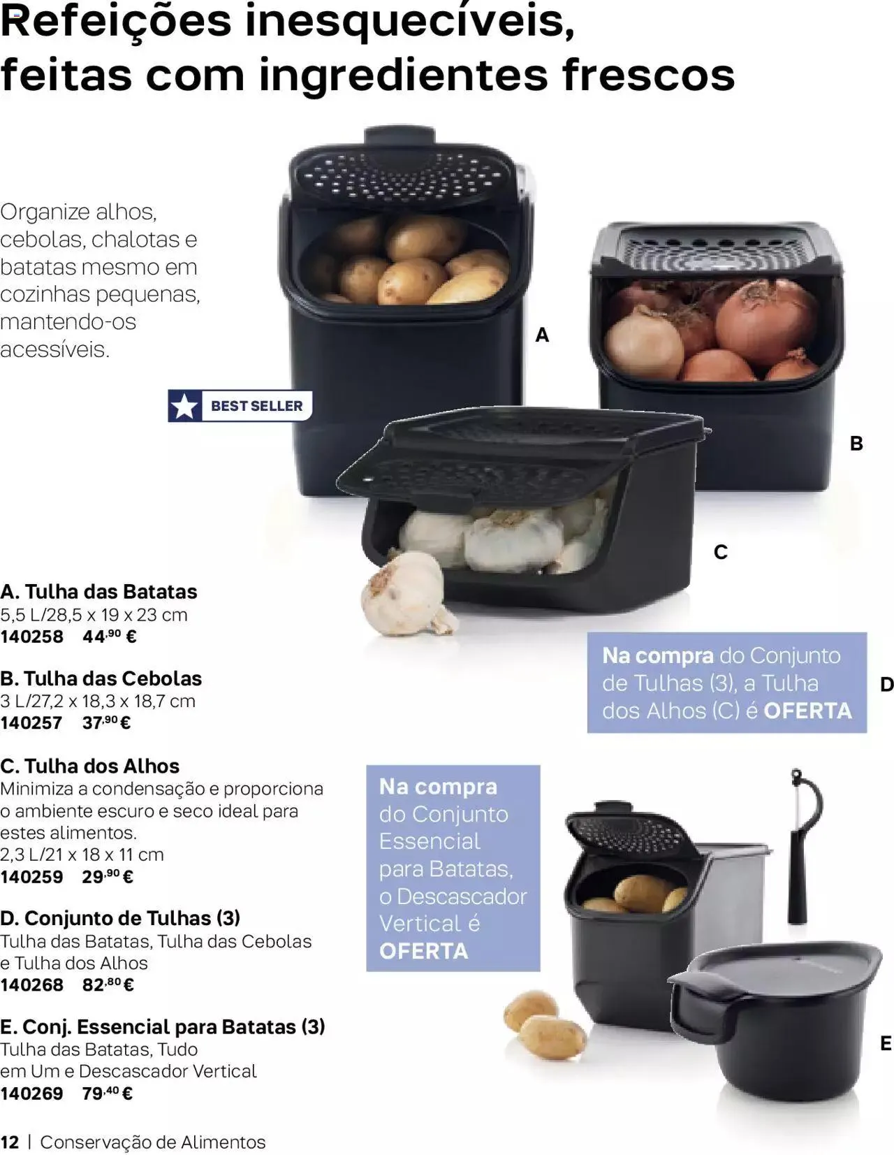 Folheto Tupperware Catálogo de 1 de setembro até 31 de dezembro 2023 - Pagina 12