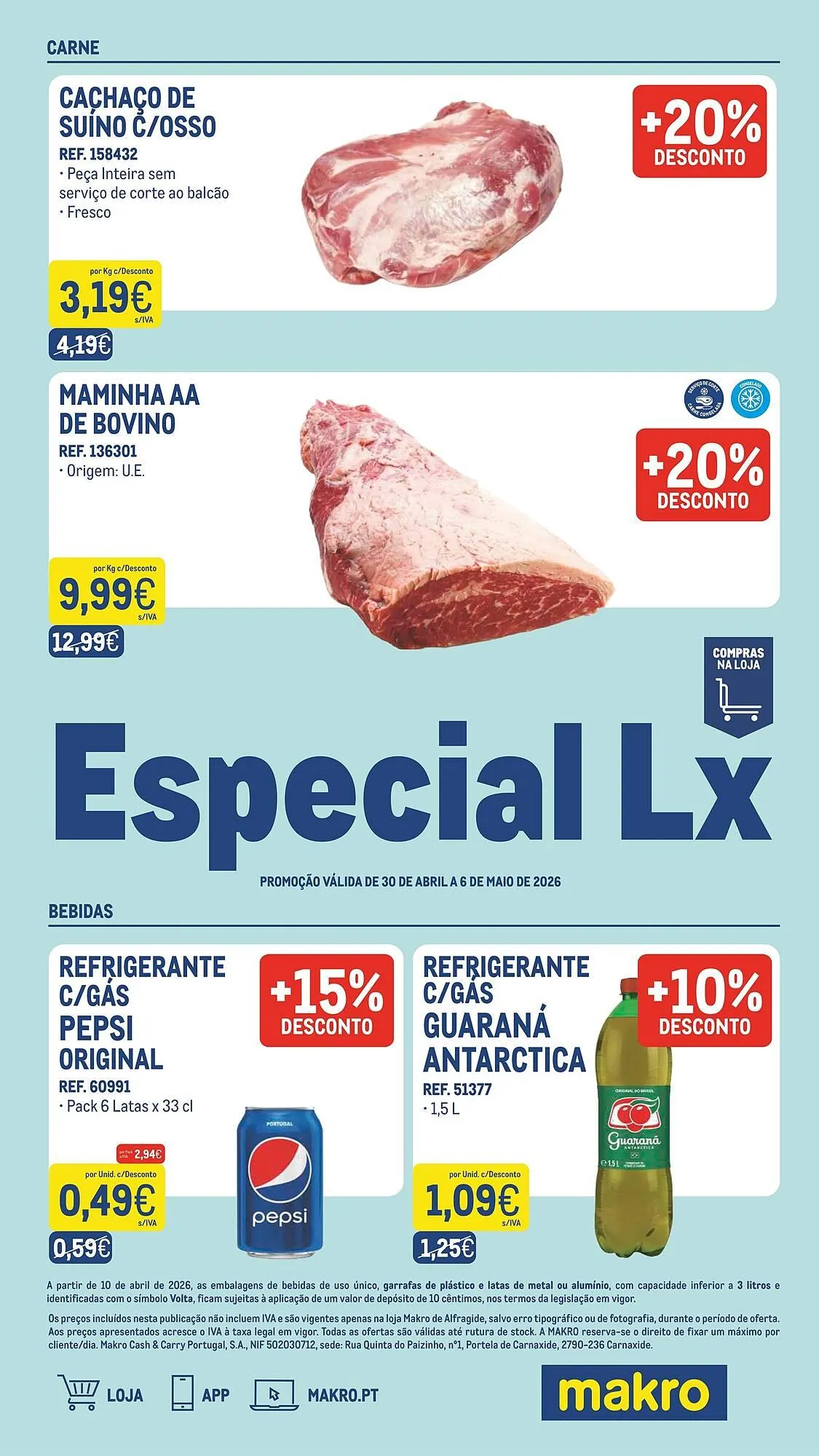 Folheto Catálogo Makro de 30 de abril até 6 de maio 2026 - Pagina 1