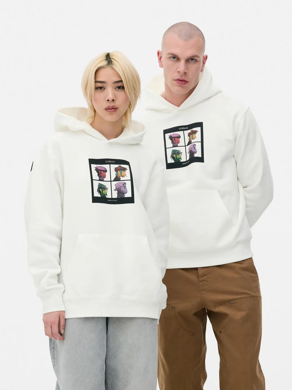Camisola capuz Gorillaz Demon Days
