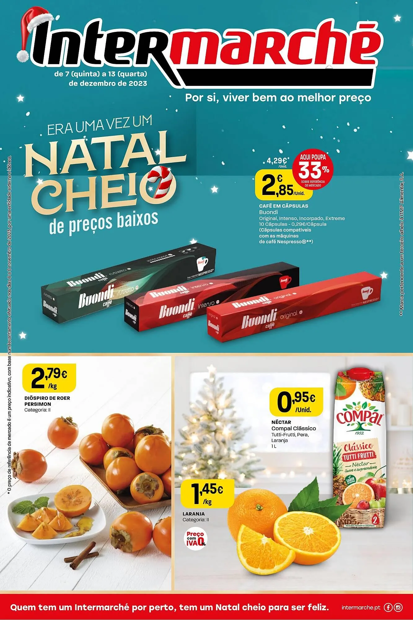 Folheto Folheto Intermarché de 7 de dezembro até 13 de dezembro 2023 - Pagina 1