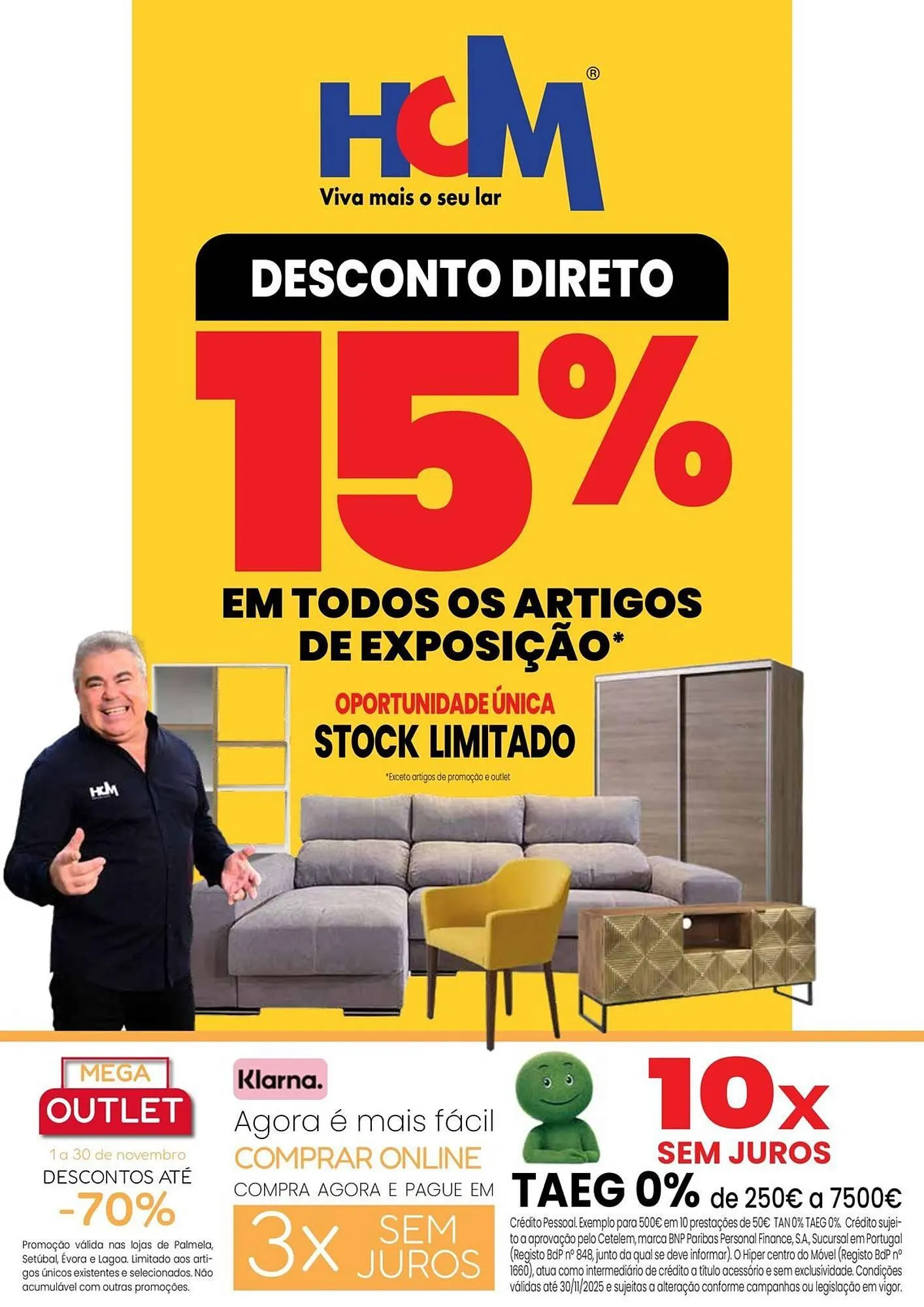 Folheto Folheto Hiper Centro do Móvel de 4 de novembro até 30 de novembro 2025 - Pagina 1