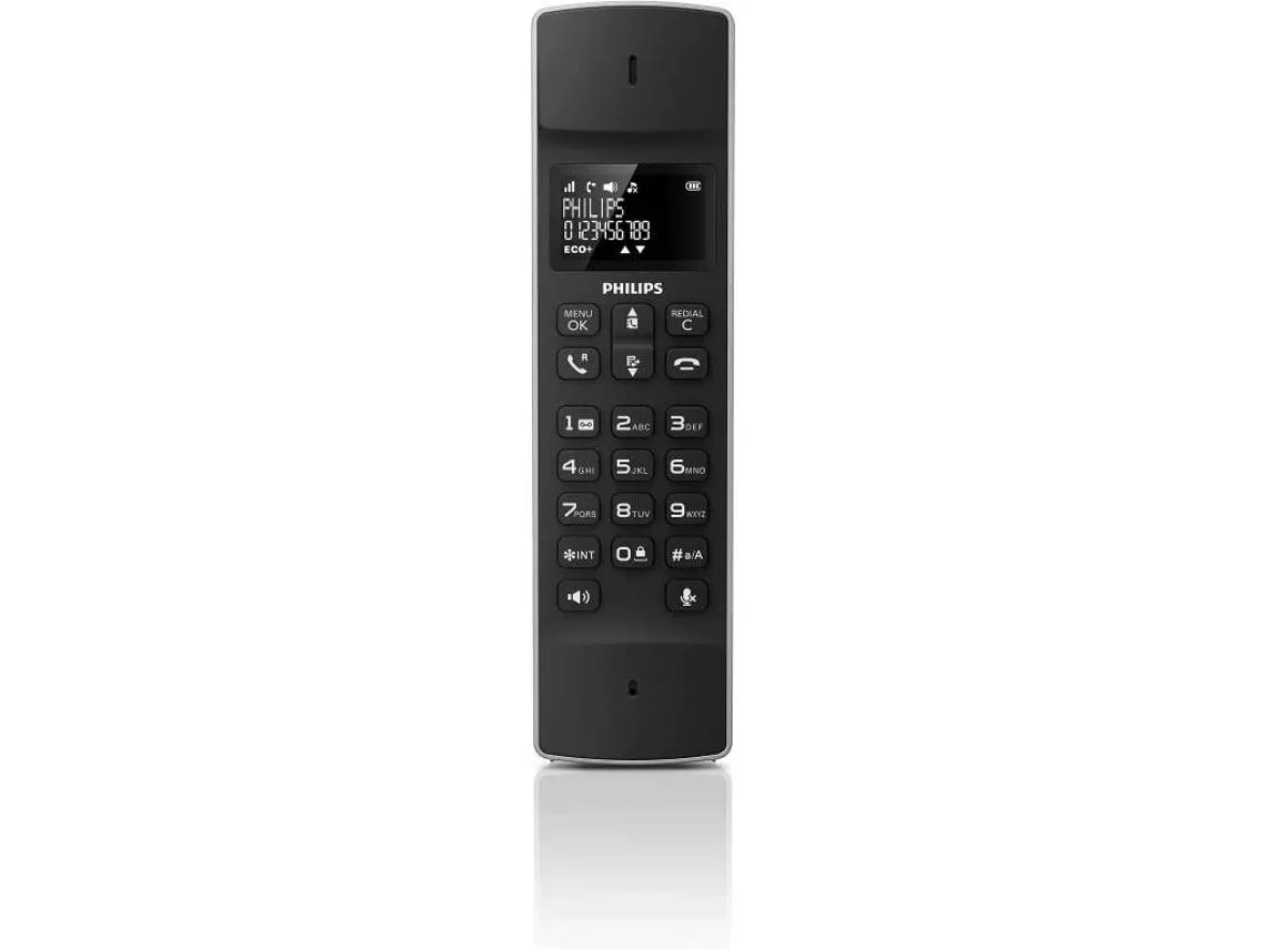 Telefone Fixo PHILIPS M4501B Preto