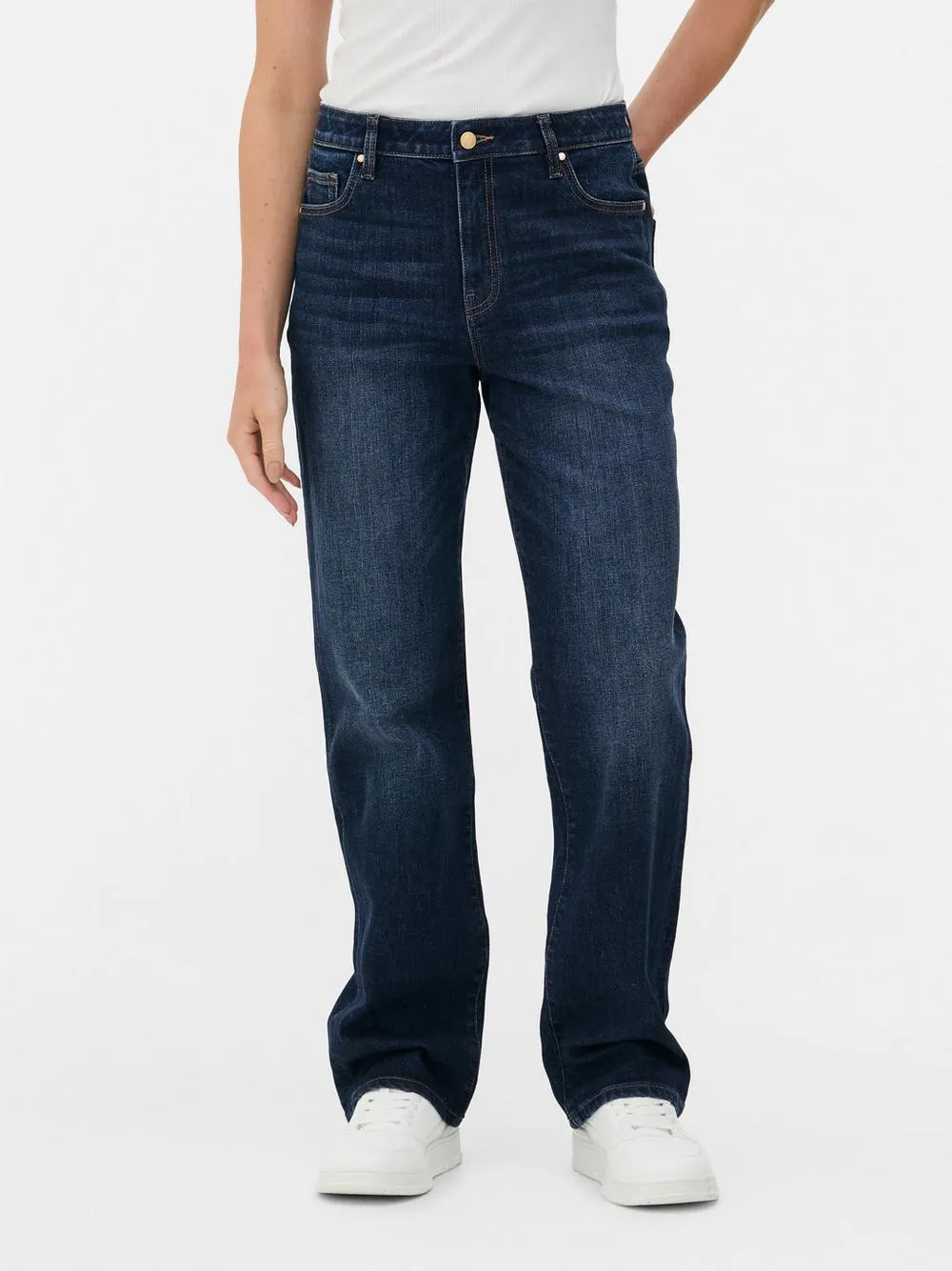 The Edit Straight Leg Jeans