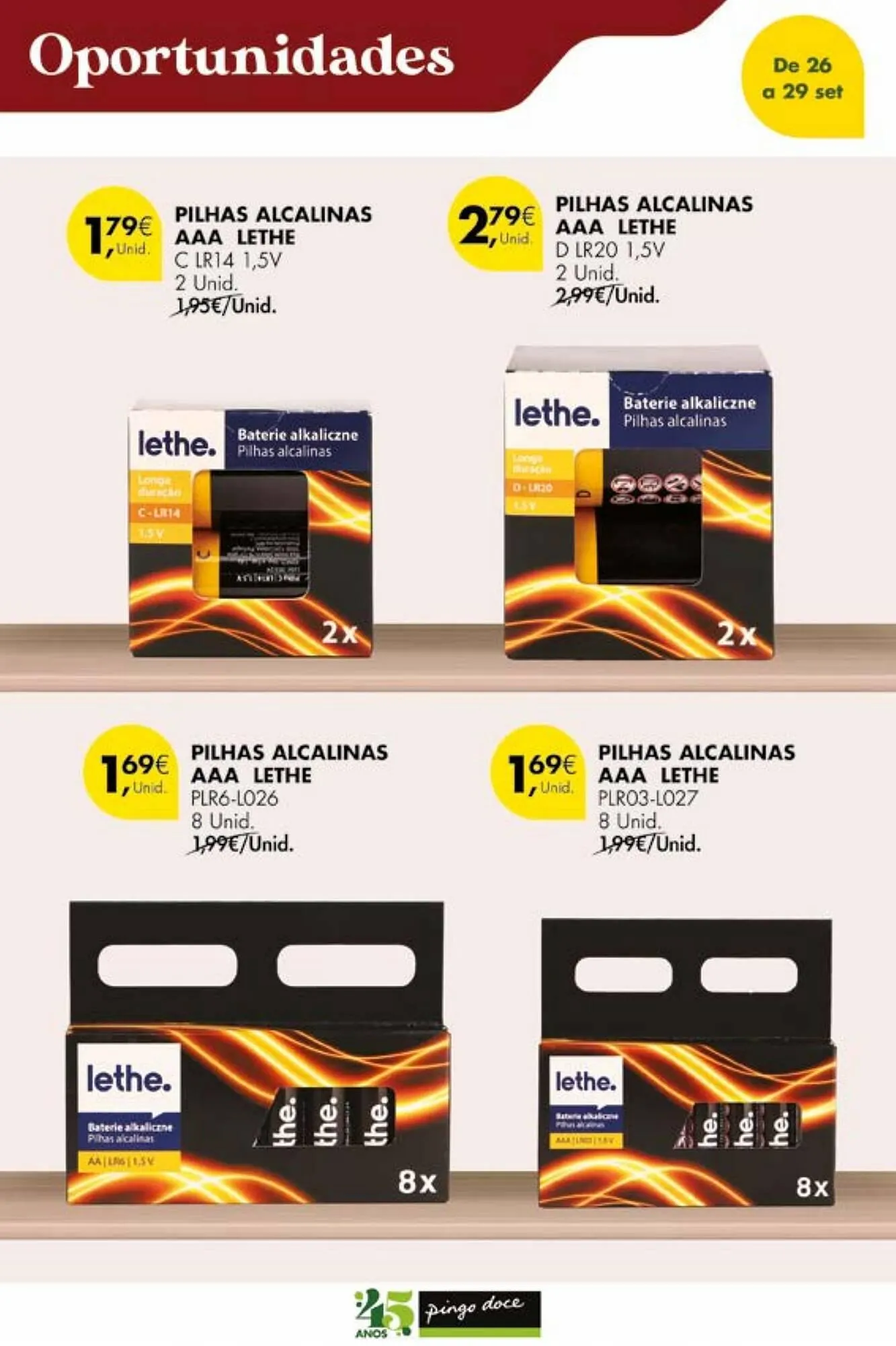 Folheto Folheto Pingo Doce de 26 de setembro até 29 de setembro 2025 - Pagina 18