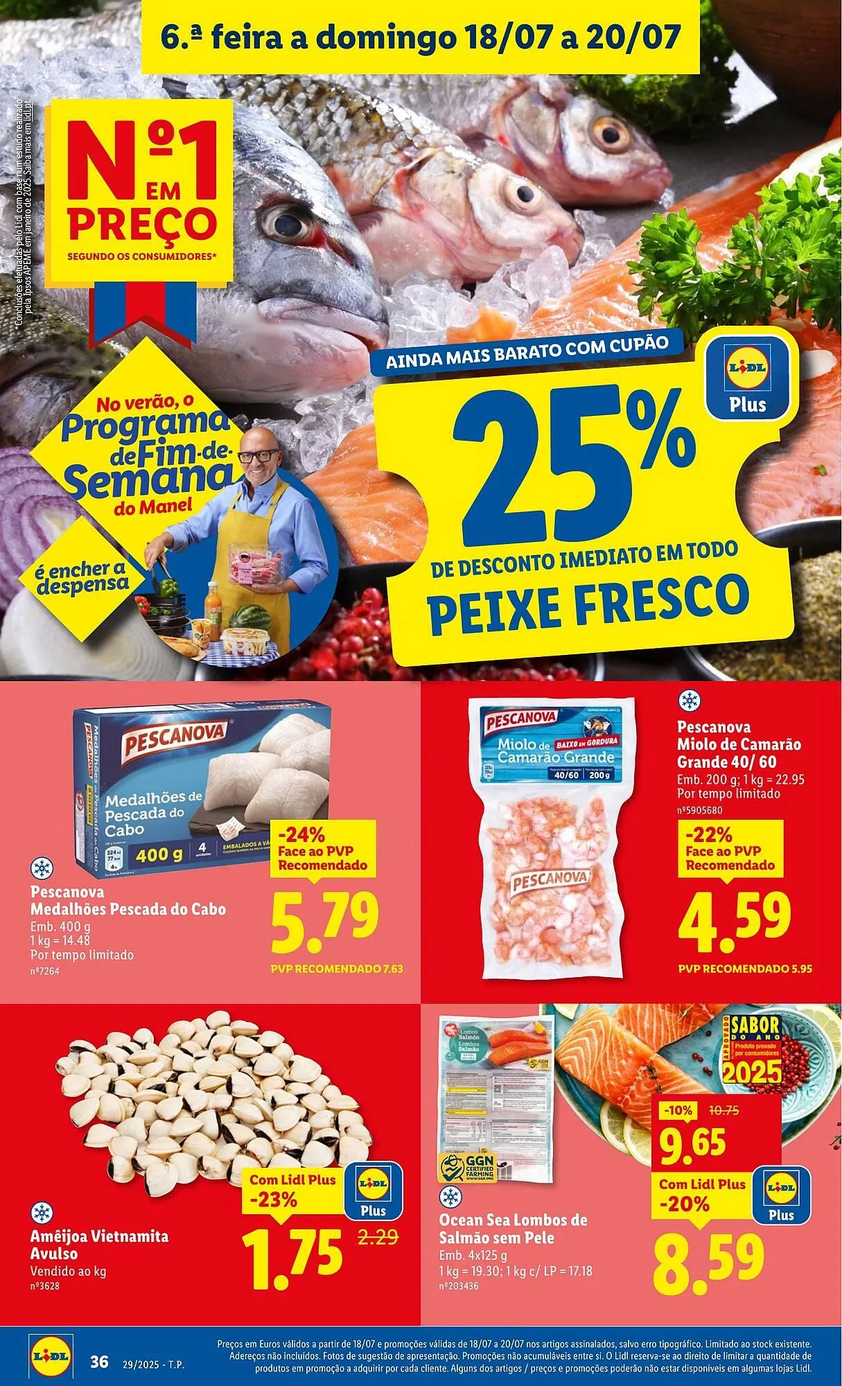 Folheto Folheto Lidl de 14 de julho até 20 de julho 2025 - Pagina 36