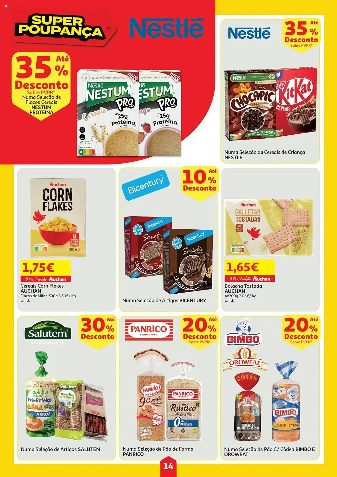 Folheto Folheto Auchan de 10 de julho até 17 de julho 2025 - Pagina 14