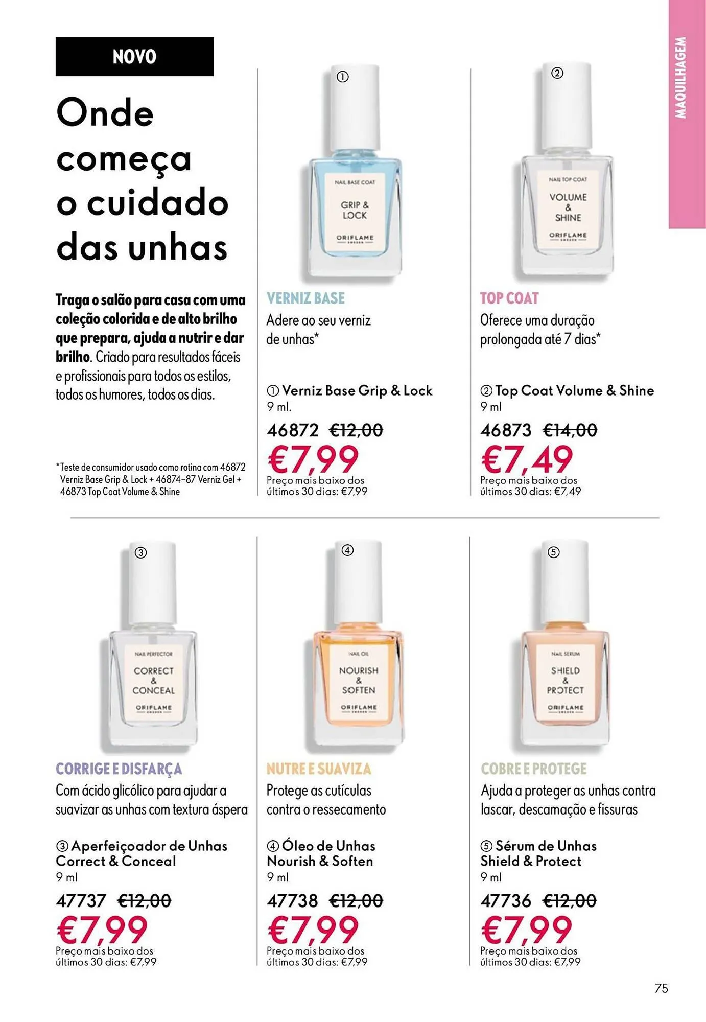 Folheto Catálogo Oriflame de 6 de maio até 26 de maio 2026 - Pagina 75
