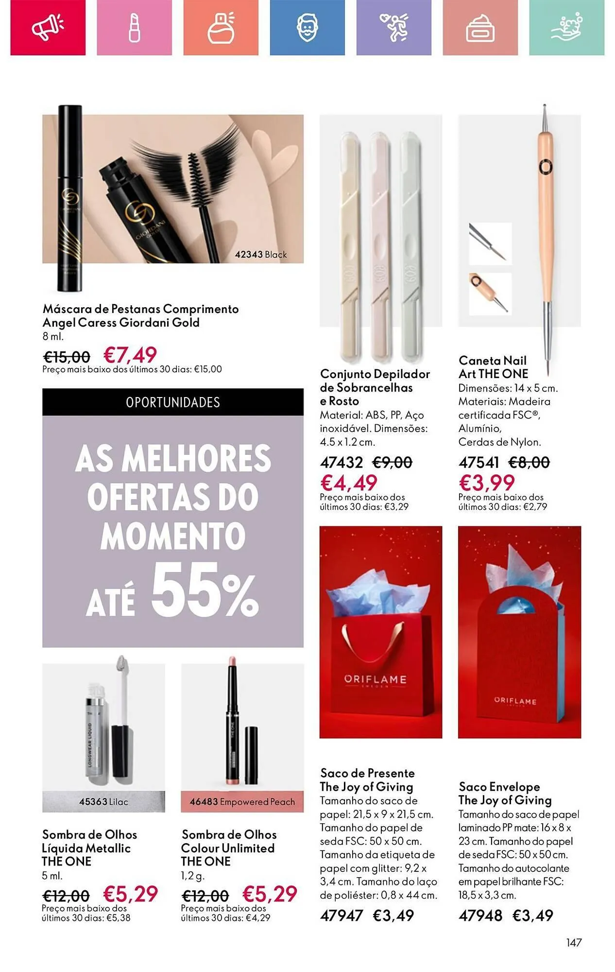Folheto Folheto Oriflame de 4 de maio até 24 de maio 2025 - Pagina 147