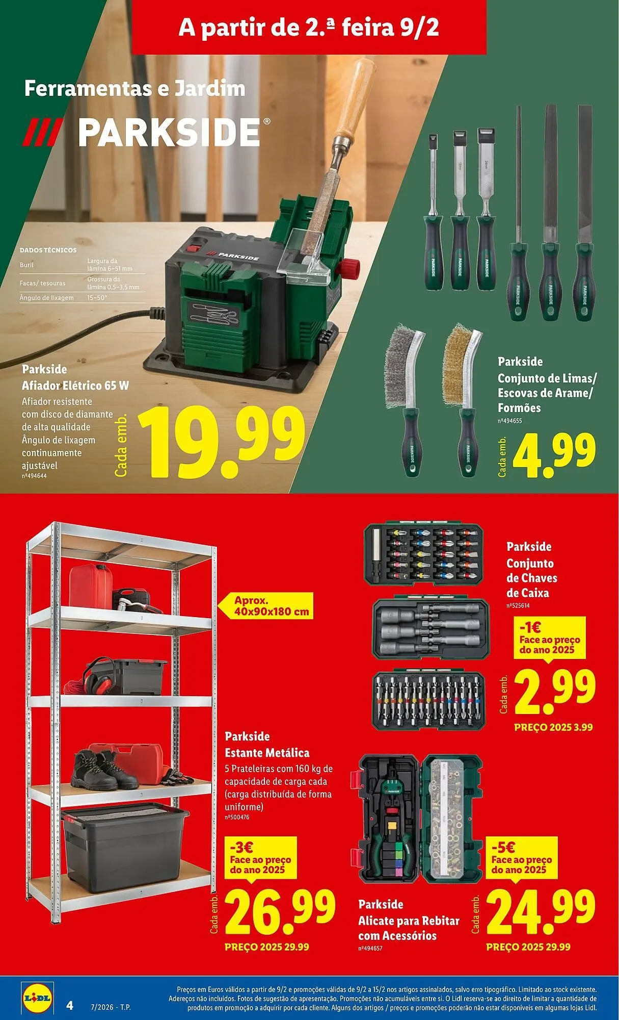 Folheto Folheto Lidl de 9 de fevereiro até 15 de fevereiro 2026 - Pagina 4