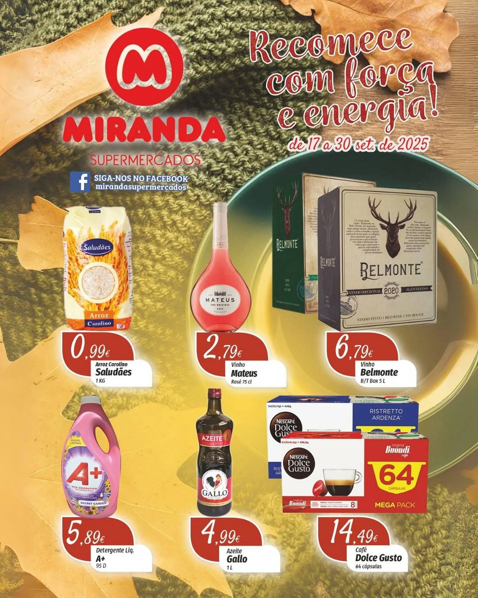 Folheto Miranda Supermercados - 1