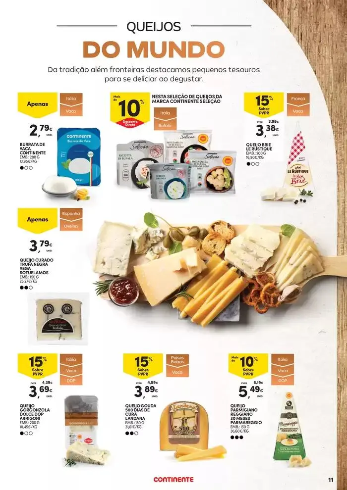 Folheto Queijos, Enchidos e Vinhos de 21 de janeiro até 9 de fevereiro 2025 - Pagina 11