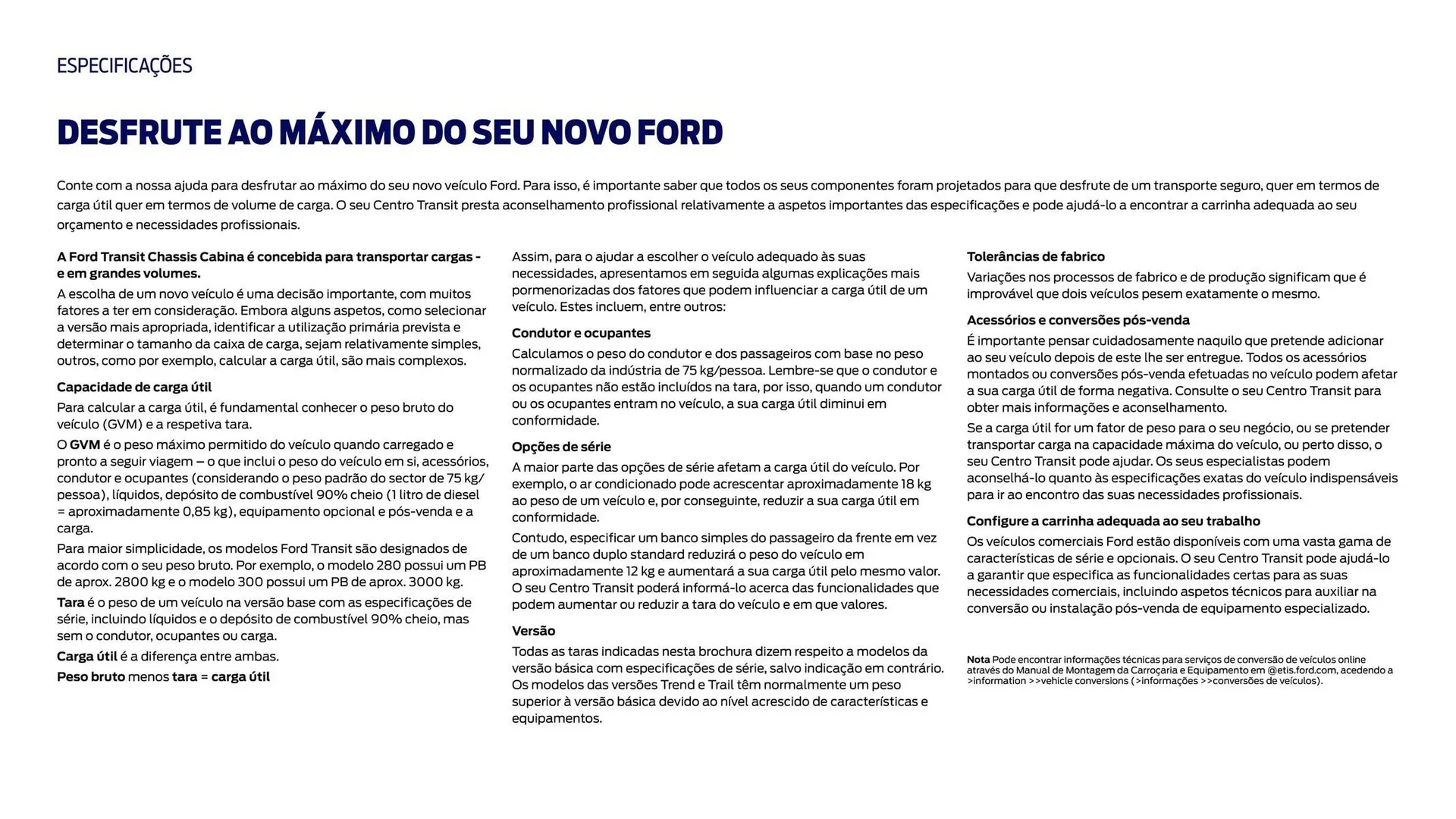 Folheto Folheto Ford de 1 de outubro até 30 de março 2026 - Pagina 11