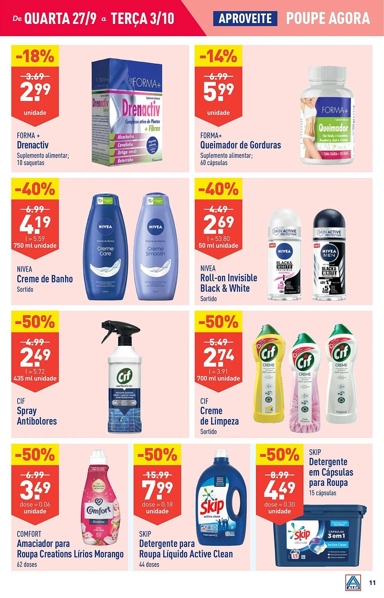 Folheto Folheto ALDI de 27 de setembro até 3 de outubro 2023 - Pagina 11