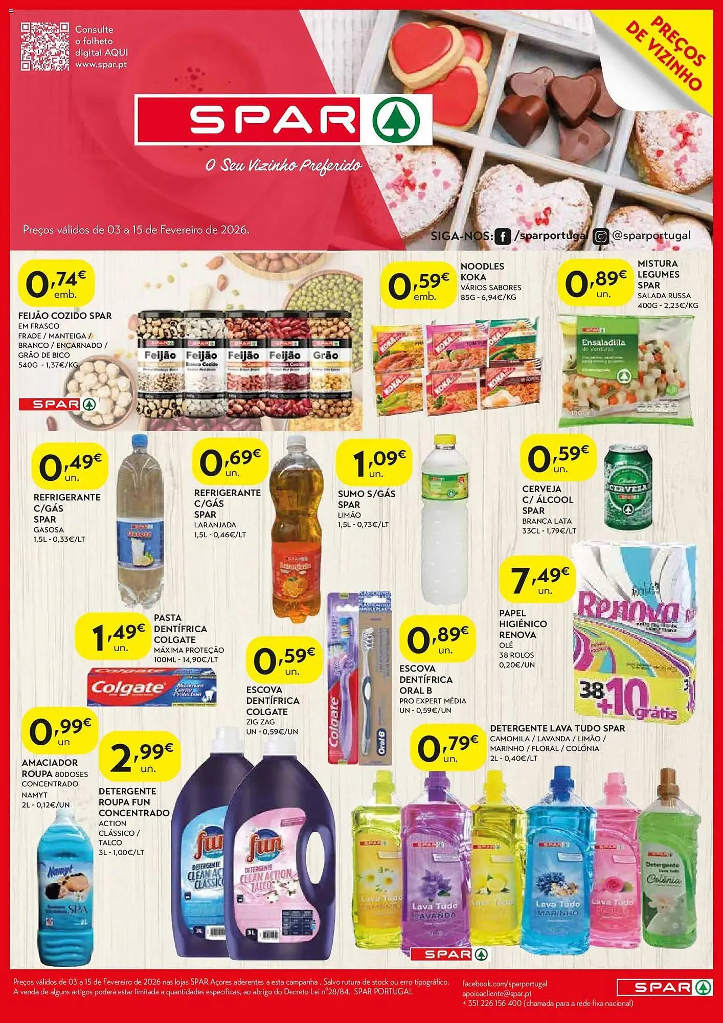 Folheto Folheto Spar de 3 de fevereiro até 16 de fevereiro 2026 - Pagina 2
