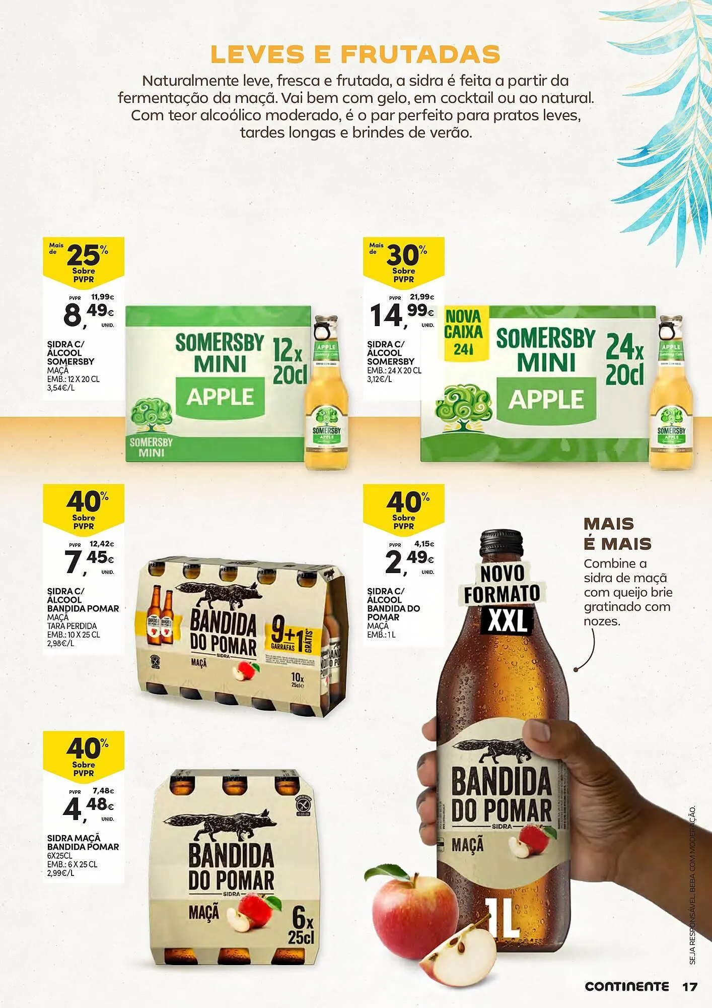 Folheto Folheto Continente de 20 de maio até 8 de junho 2025 - Pagina 17