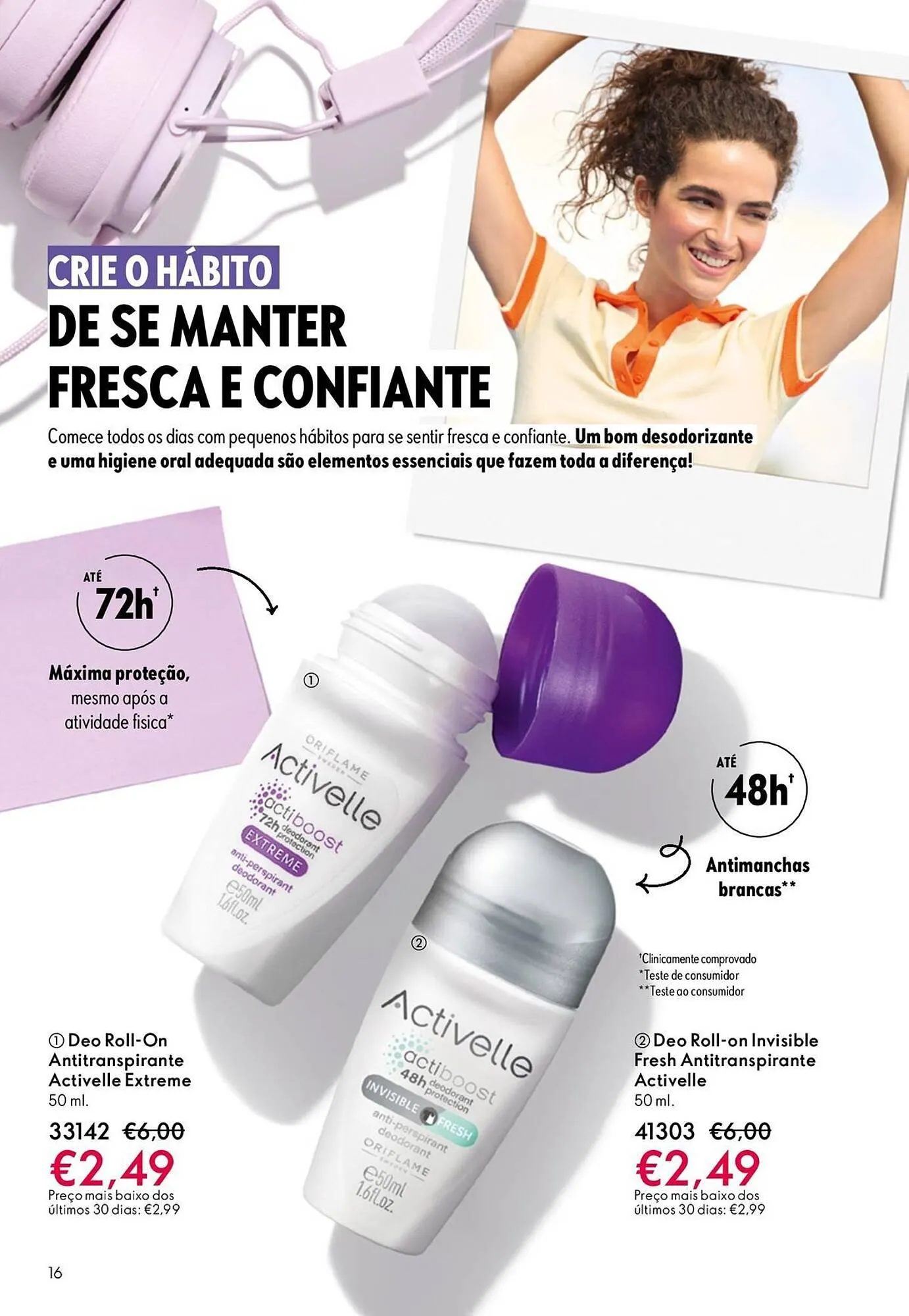 Folheto Catálogo Oriflame de 1 de outubro até 21 de outubro 2025 - Pagina 16