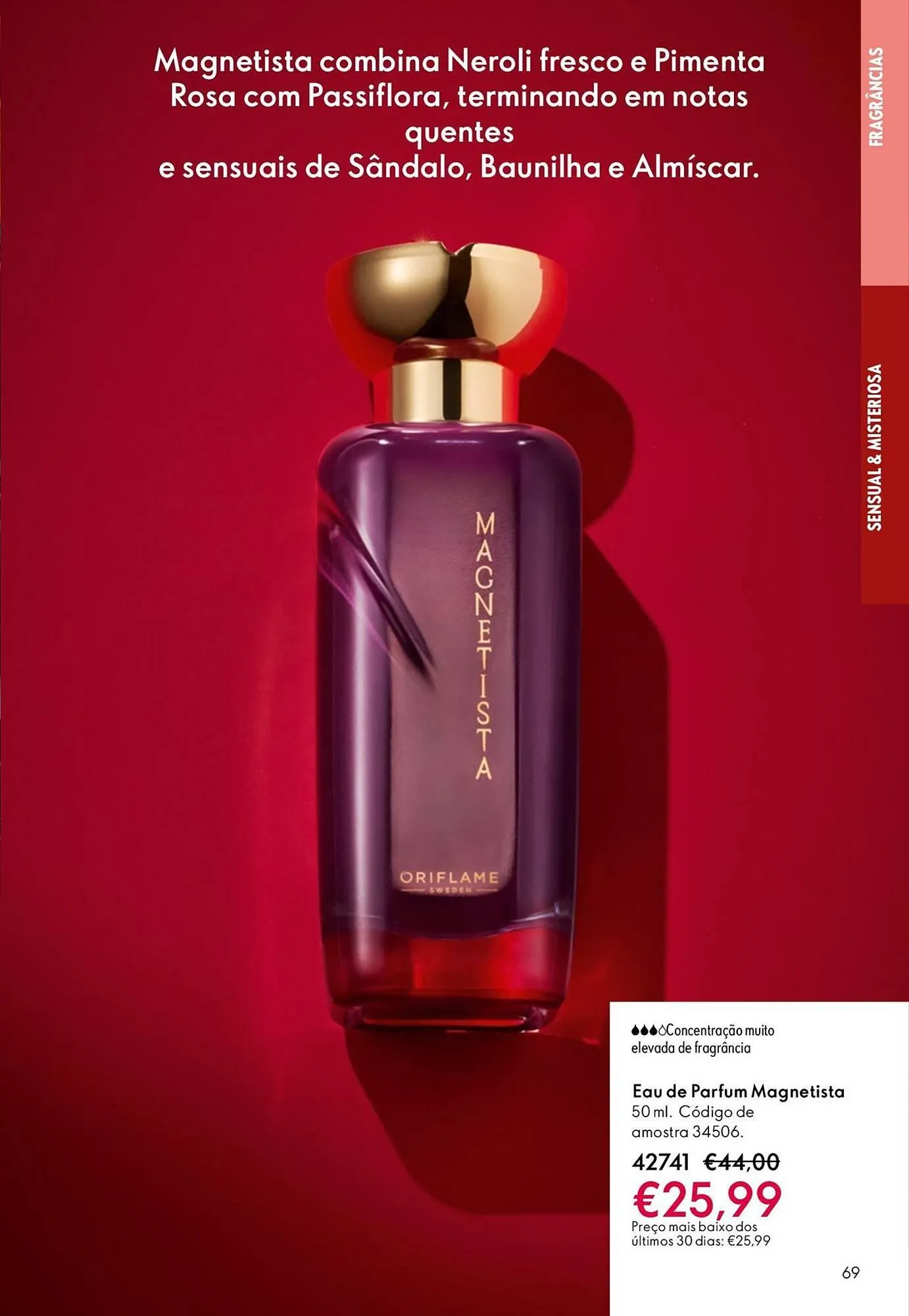 Folheto Catálogo Oriflame de 23 de dezembro até 20 de janeiro 2026 - Pagina 69