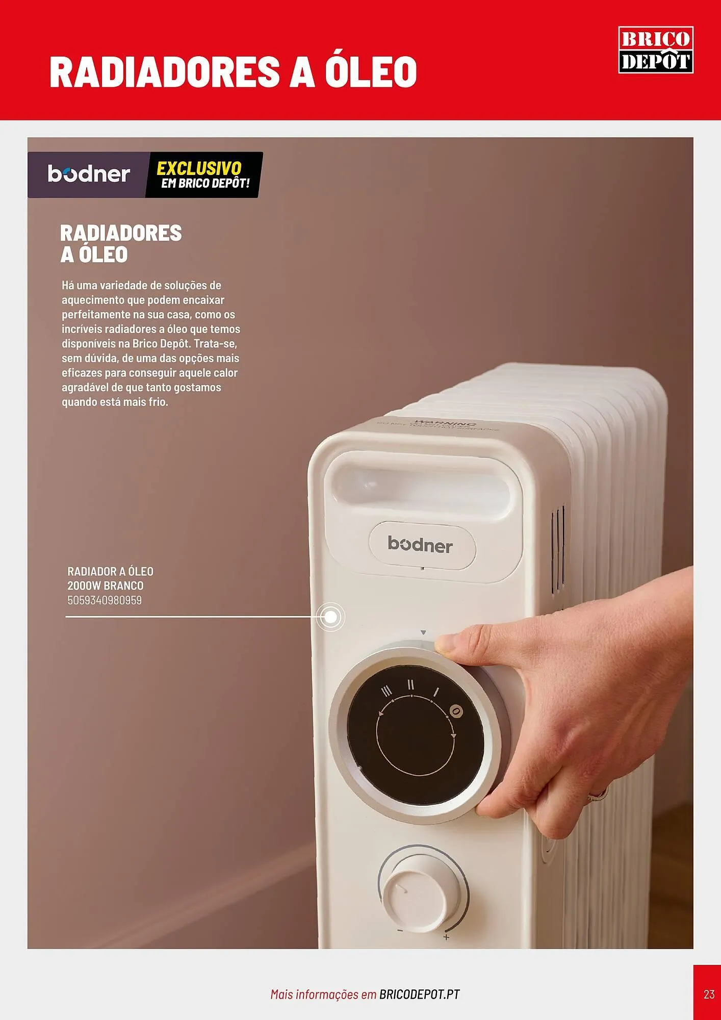 Folheto Folheto Brico Depôt de 2 de janeiro até 26 de dezembro 2026 - Pagina 23