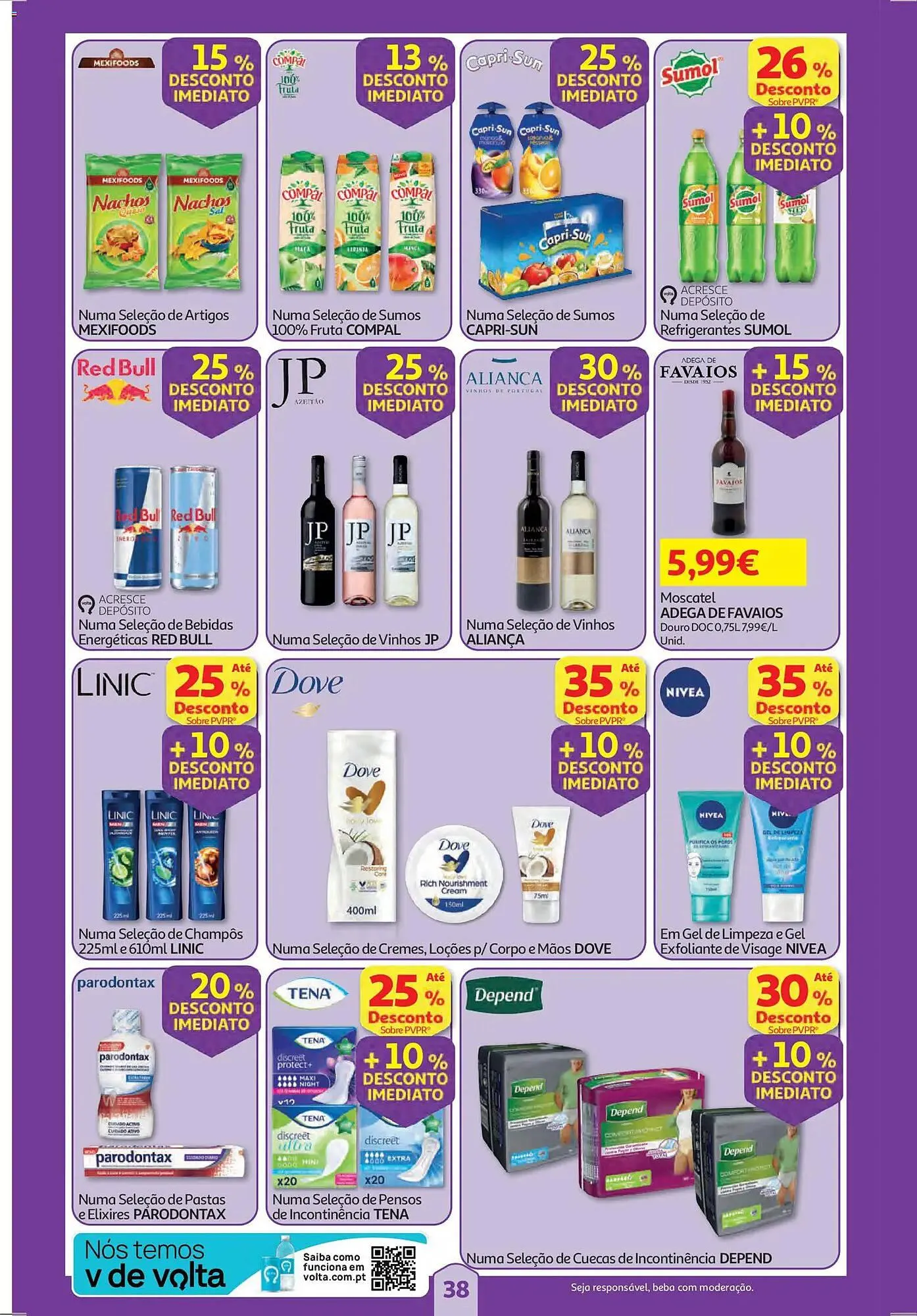 Folheto Folheto Auchan de 30 de abril até 7 de maio 2026 - Pagina 38