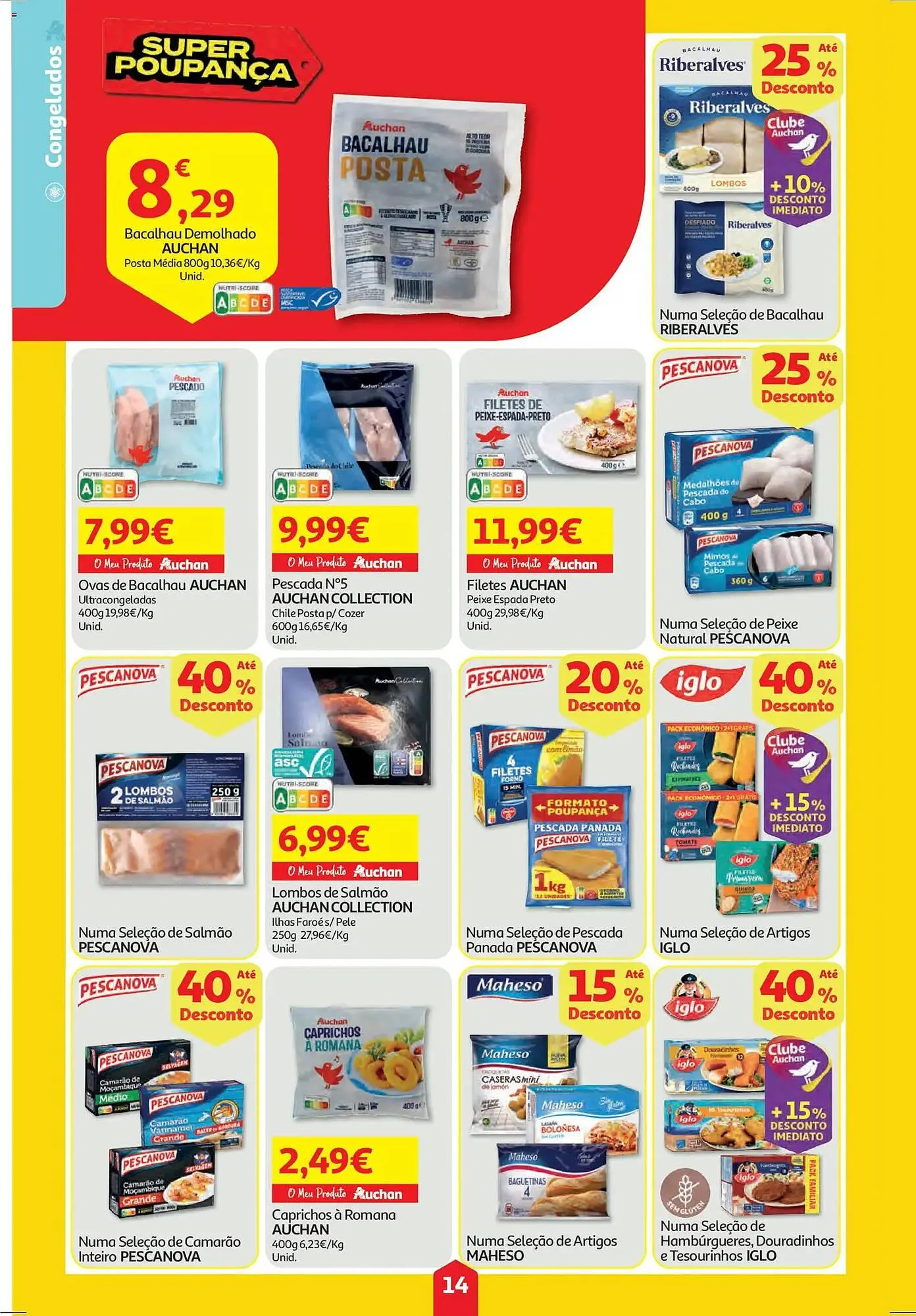 Folheto Folheto Auchan de 27 de novembro até 4 de dezembro 2025 - Pagina 14