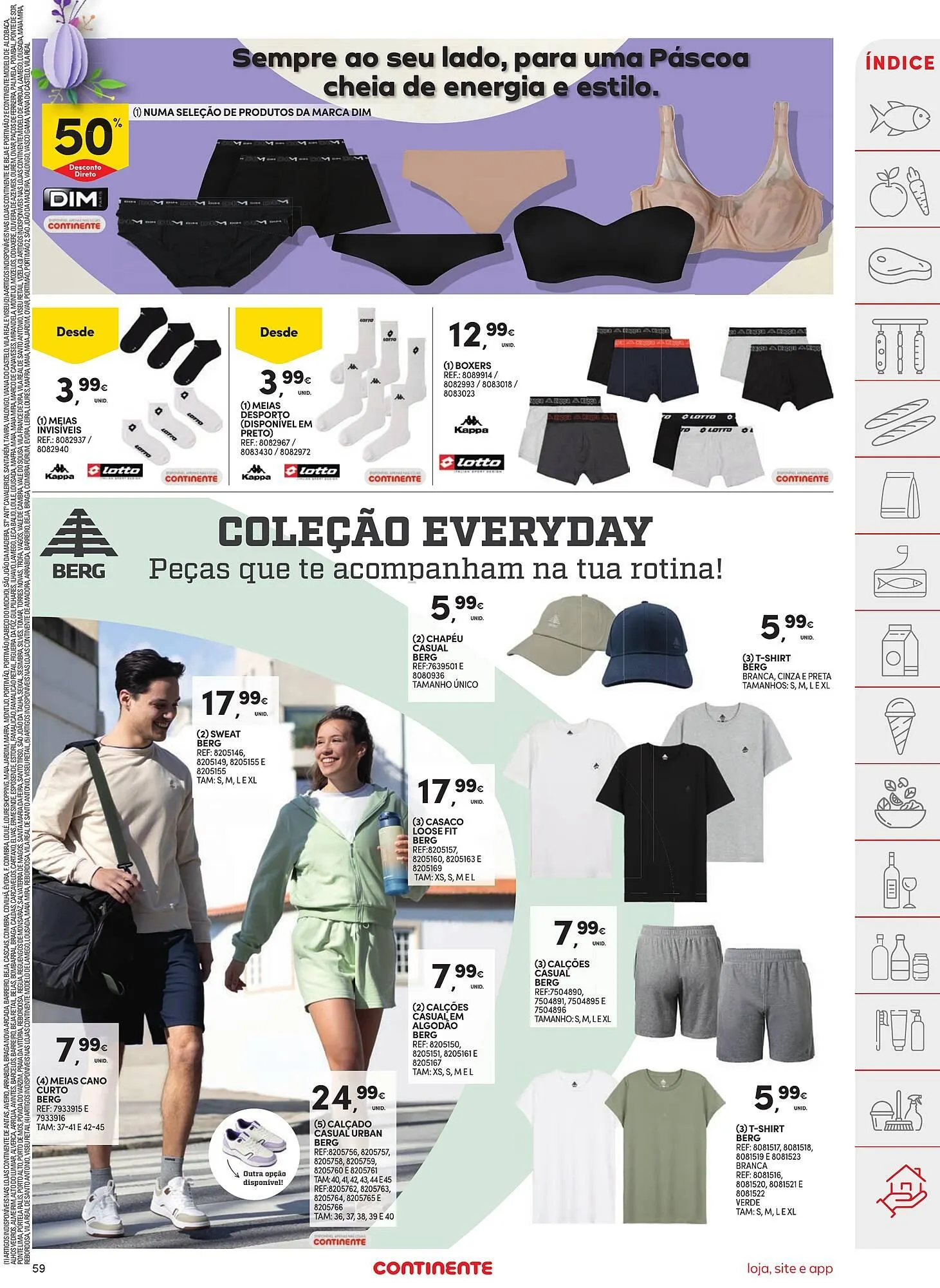 Folheto Folheto Continente de 15 de abril até 21 de abril 2025 - Pagina 59