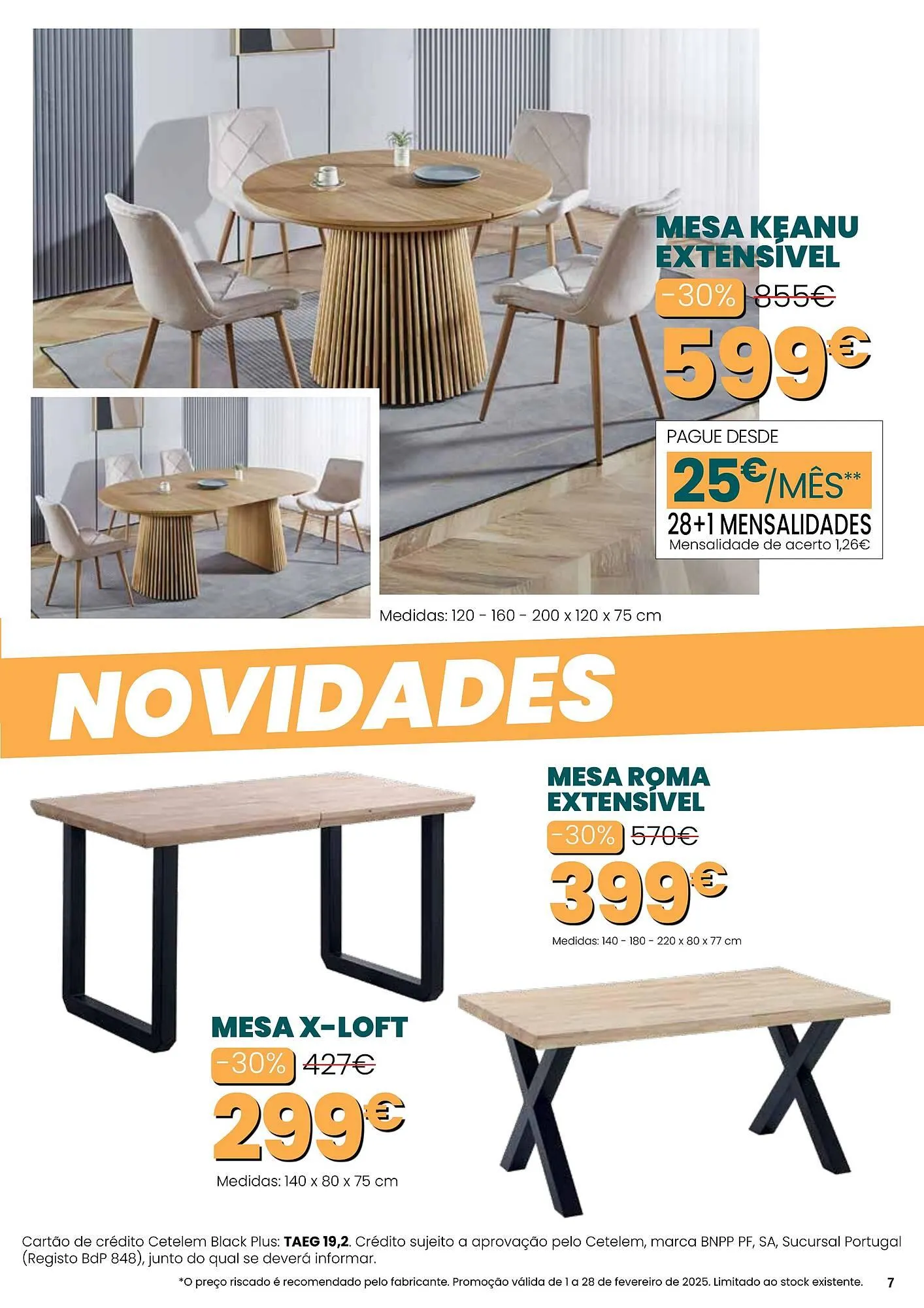 Folheto Folheto Hiper Centro do Móvel de 1 de fevereiro até 28 de fevereiro 2025 - Pagina 7