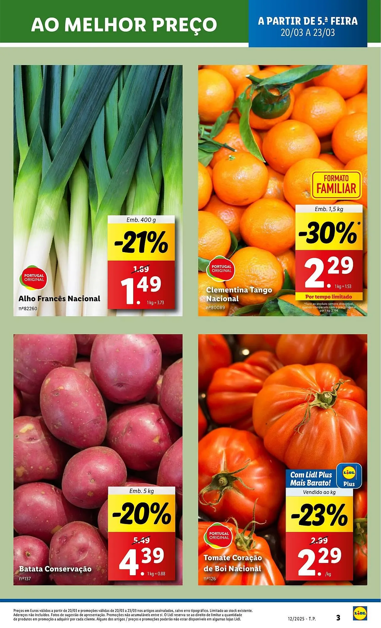 Folheto Folheto Lidl de 20 de março até 26 de março 2025 - Pagina 3