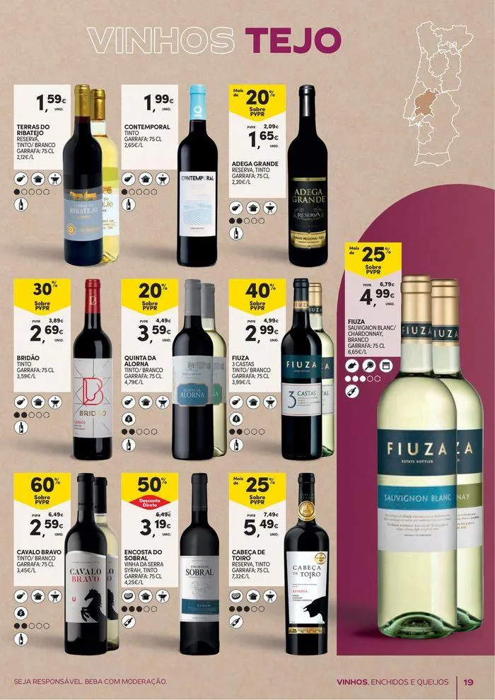 Folheto Vinhos, Enchidos e Queijos de 24 de setembro até 13 de outubro 2024 - Pagina 19