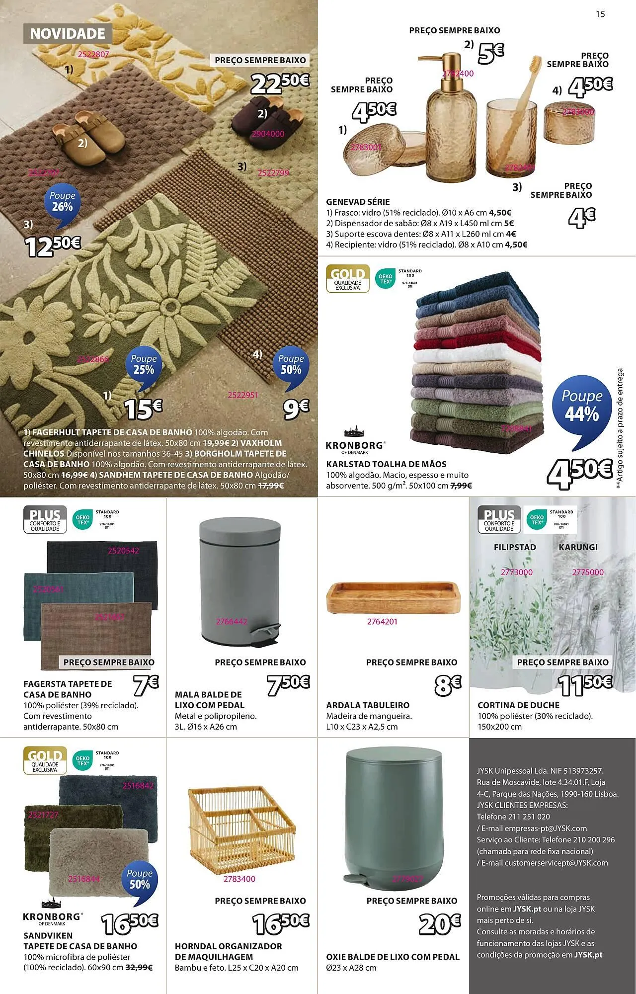Folheto Folheto JYSK de 1 de maio até 11 de junho 2025 - Pagina 15
