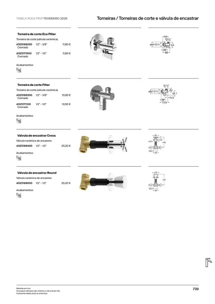 Folheto Soluções de Banho  de 6 de janeiro até 31 de dezembro 2025 - Pagina 741