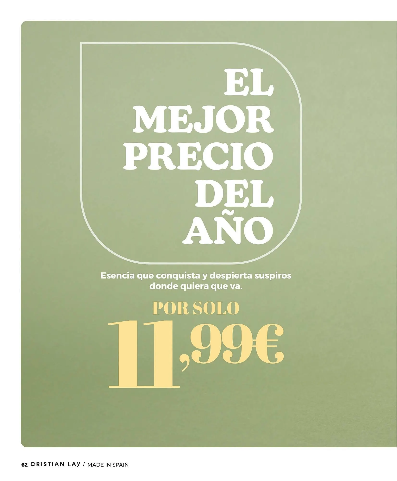 Folheto Catálogo Cristian Lay de 25 de março até 12 de abril 2026 - Pagina 62