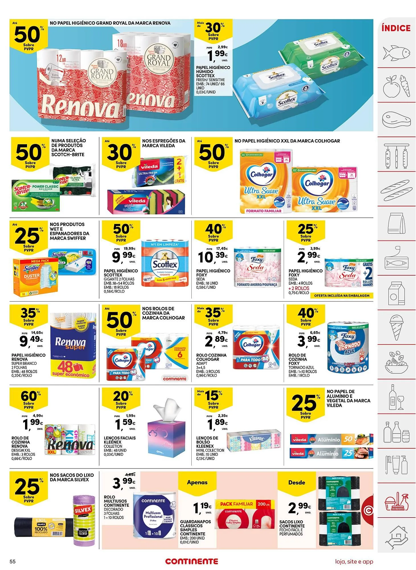 Folheto Folheto Continente de 25 de março até 31 de março 2025 - Pagina 55