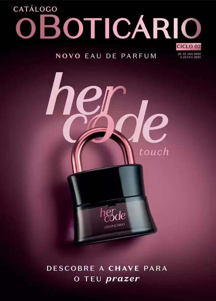 Folheto Novo Eau De Parfum de 29 de janeiro até 25 de fevereiro 2025 - Pagina 1