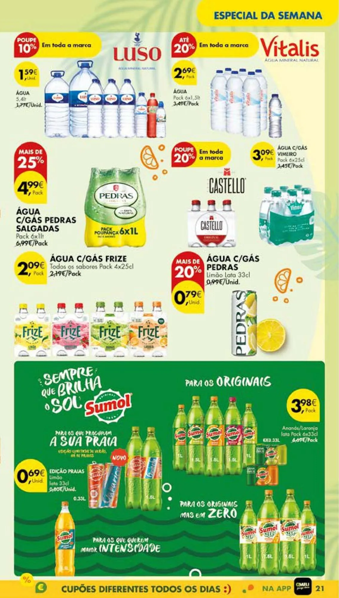 Folheto Folheto Pingo Doce de 15 de julho até 21 de julho 2025 - Pagina 23