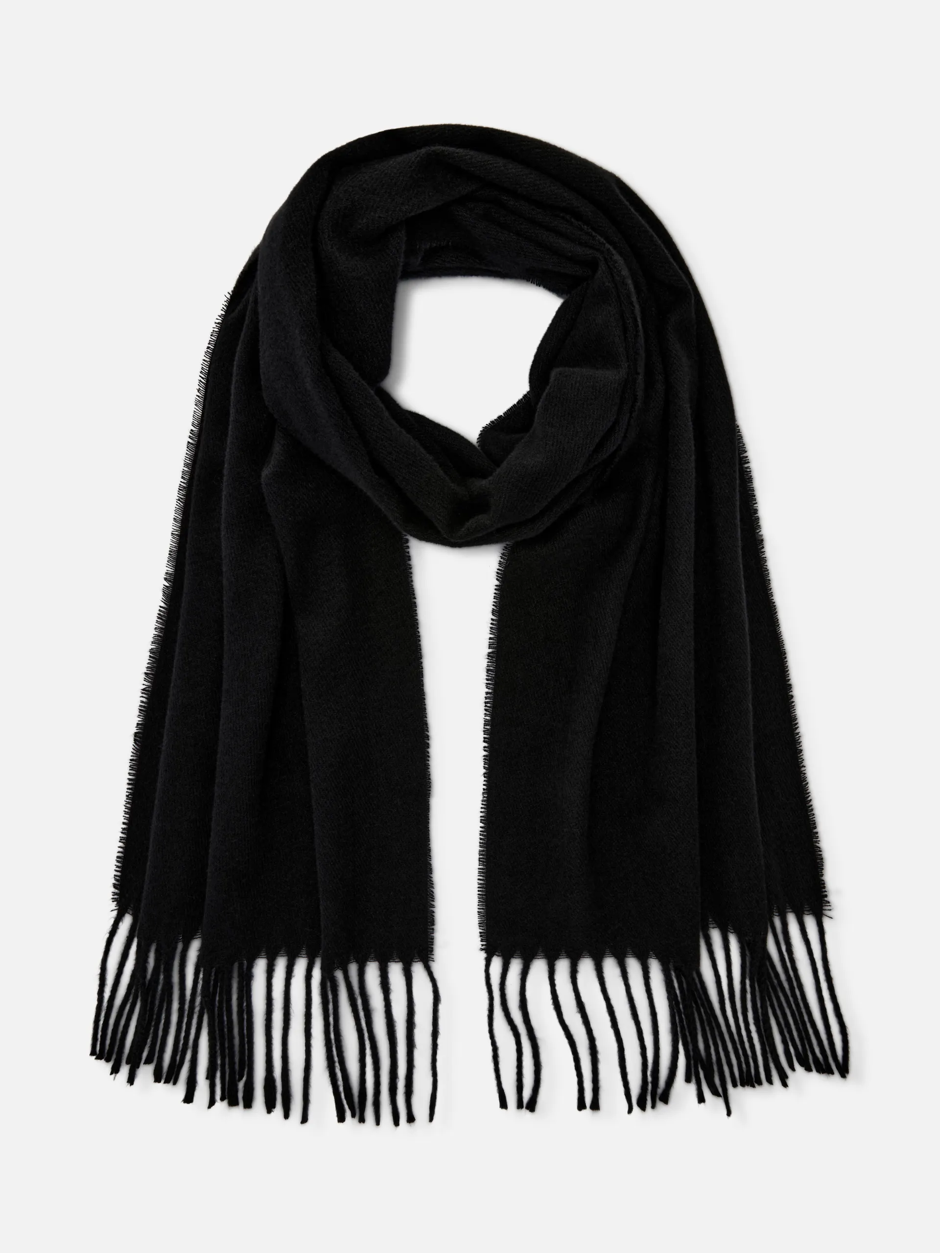 Cachecol tecido franja