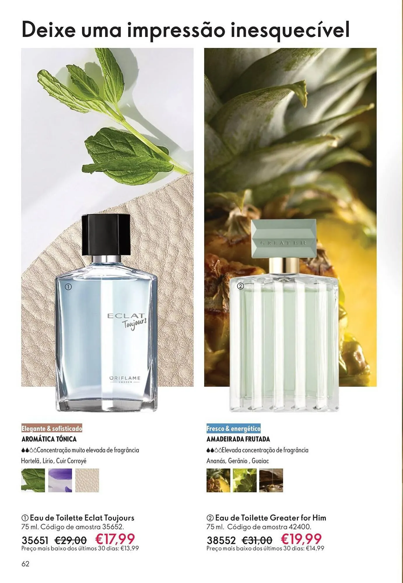 Folheto Catálogo Oriflame de 12 de novembro até 2 de dezembro 2025 - Pagina 62