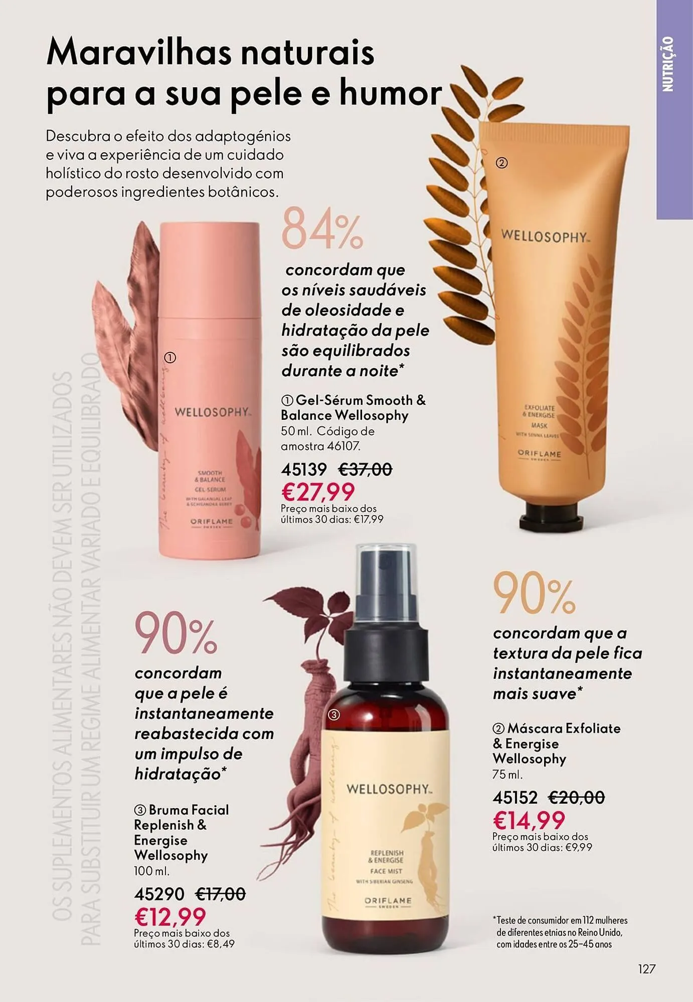 Folheto Catálogo Oriflame de 3 de dezembro até 22 de dezembro 2025 - Pagina 127