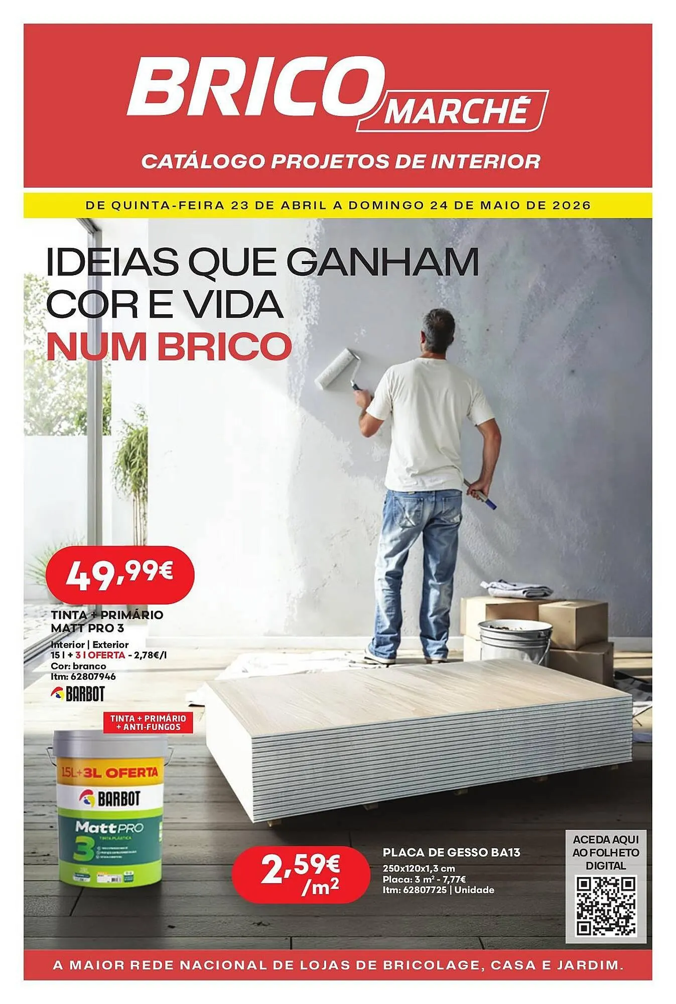 Folheto Folheto Bricomarché de 23 de abril até 24 de maio 2026 - Pagina 1