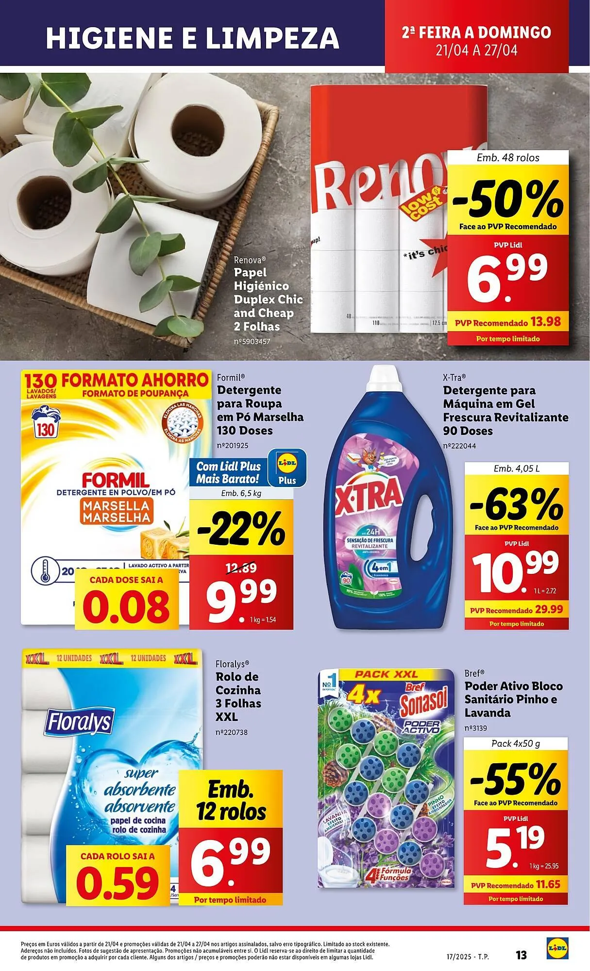Folheto Folheto Lidl de 21 de abril até 27 de abril 2025 - Pagina 13