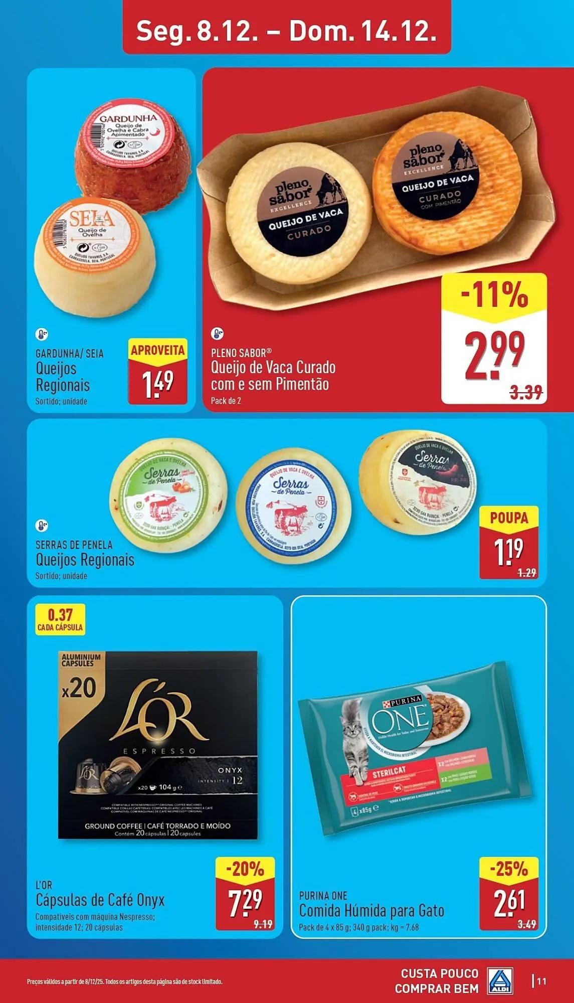 Folheto Folheto ALDI de 8 de dezembro até 14 de dezembro 2025 - Pagina 11