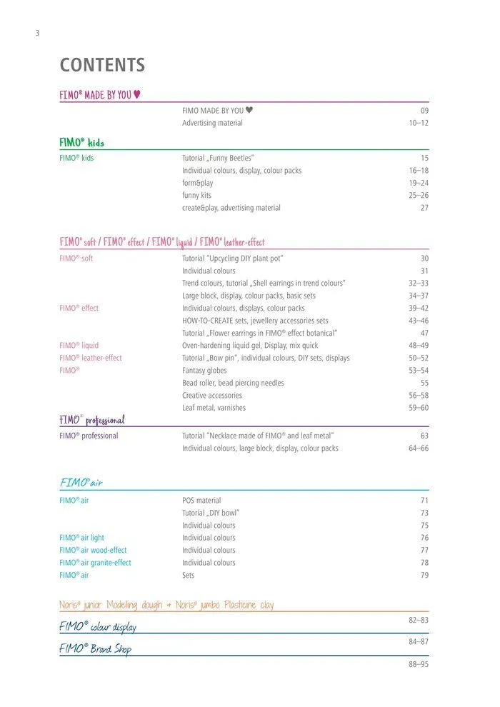 Folheto Creative Ideas Catalogue de 7 de agosto até 31 de dezembro 2024 - Pagina 3