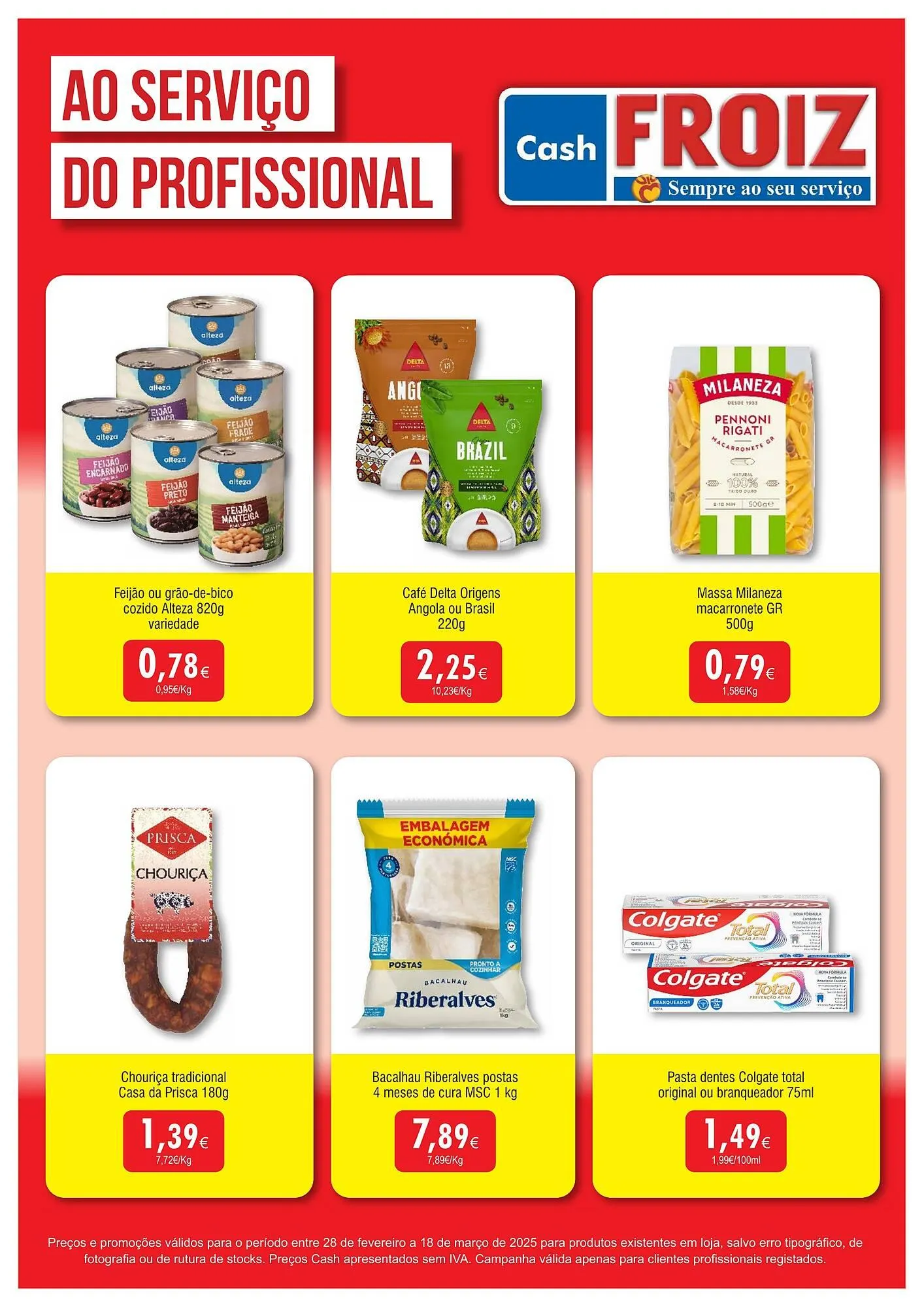 Folheto Folheto Froiz de 28 de fevereiro até 18 de março 2025 - Pagina 1