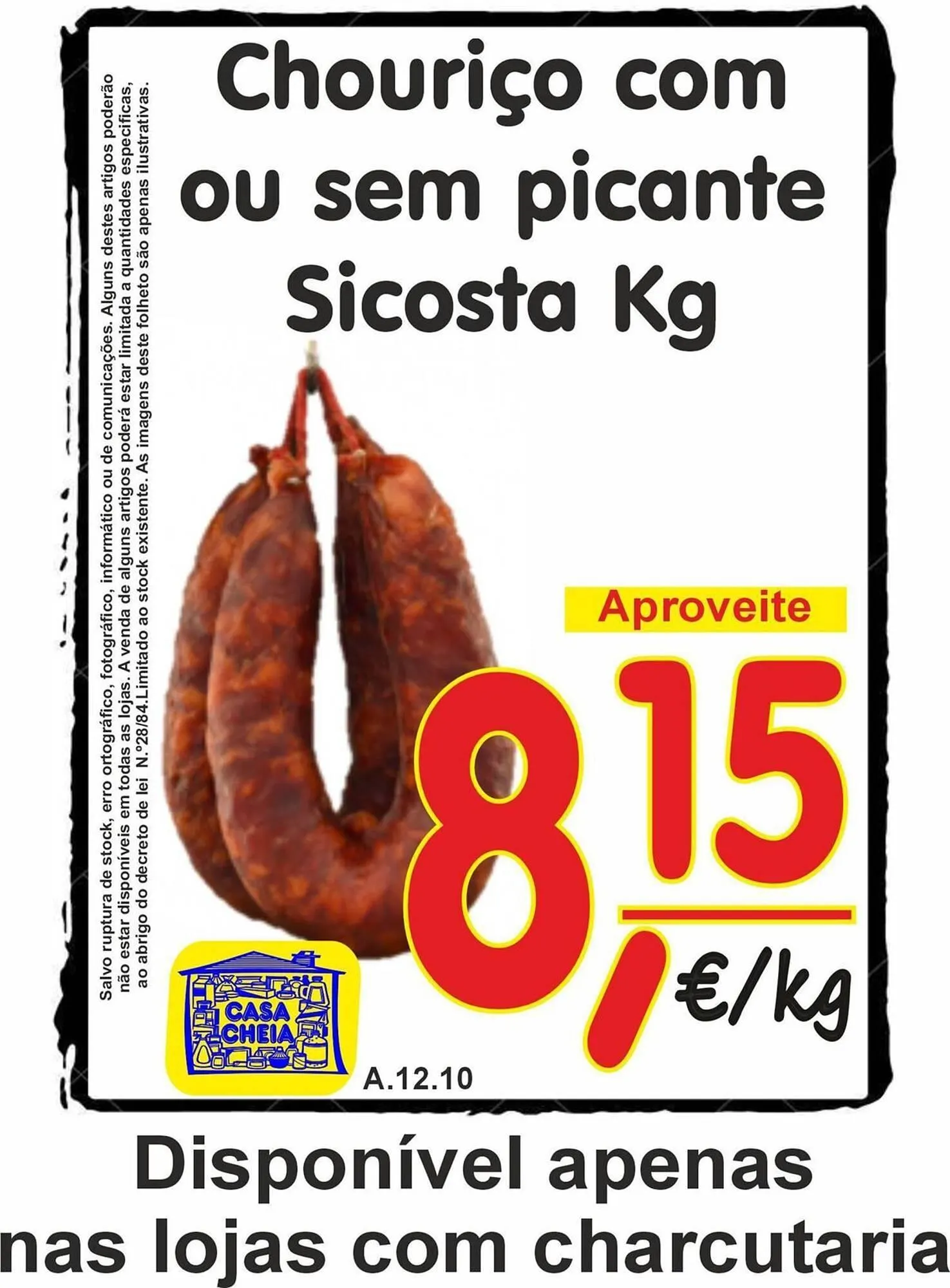 Folheto Folheto Casa Cheia de 5 de dezembro até 10 de dezembro 2025 - Pagina 1