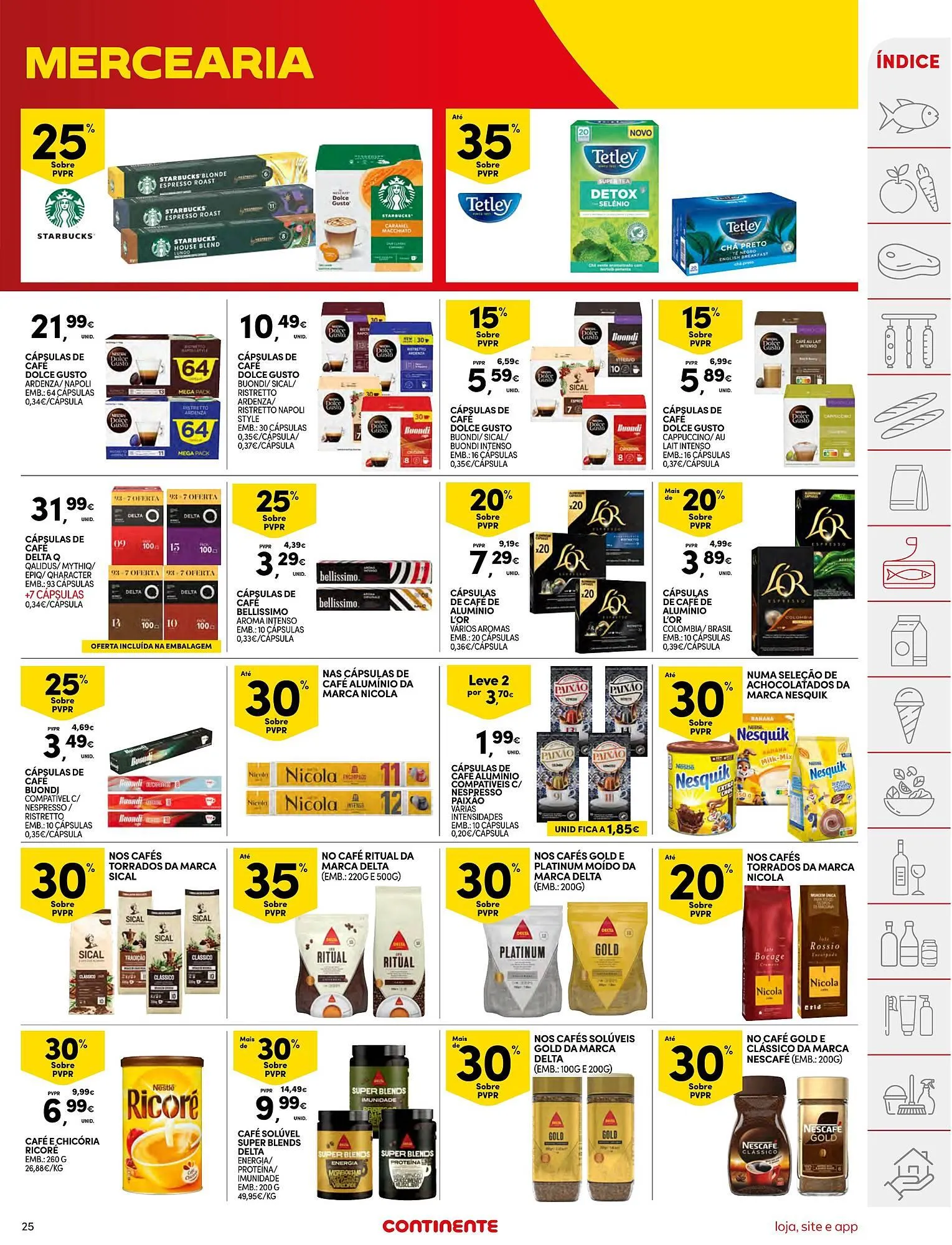 Folheto Folheto Continente de 10 de fevereiro até 16 de fevereiro 2026 - Pagina 25