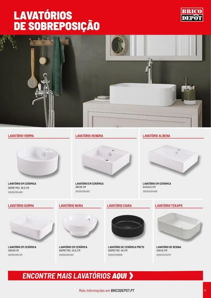 Folheto Catálogo de Casa De Banho de 8 de agosto até 31 de dezembro 2024 - Pagina 11
